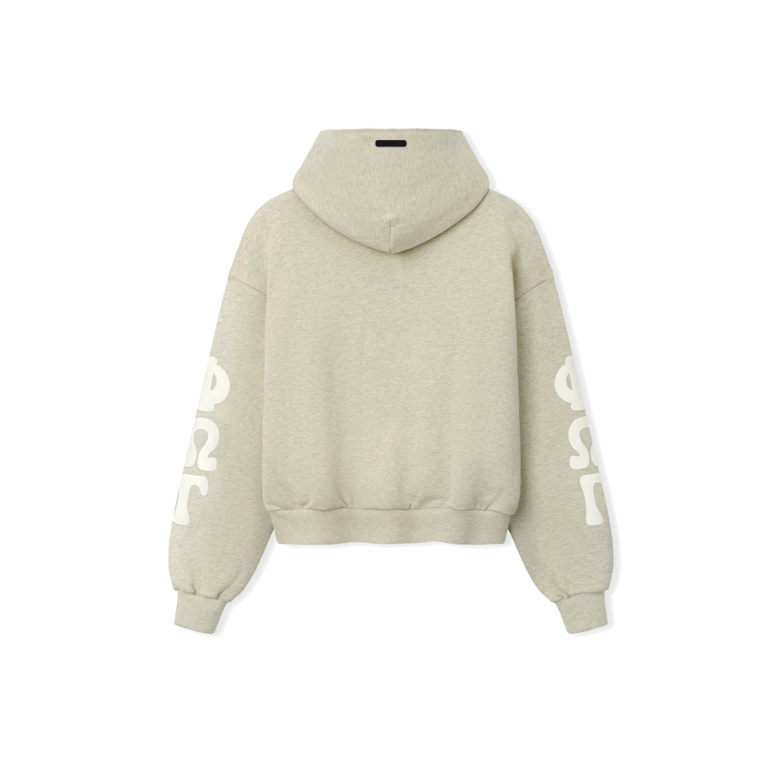 Fear of God Essentials Women's 90s Fleece Hoodie Classic Fit Washed Vanilla Heather - Im Your Wardrobe