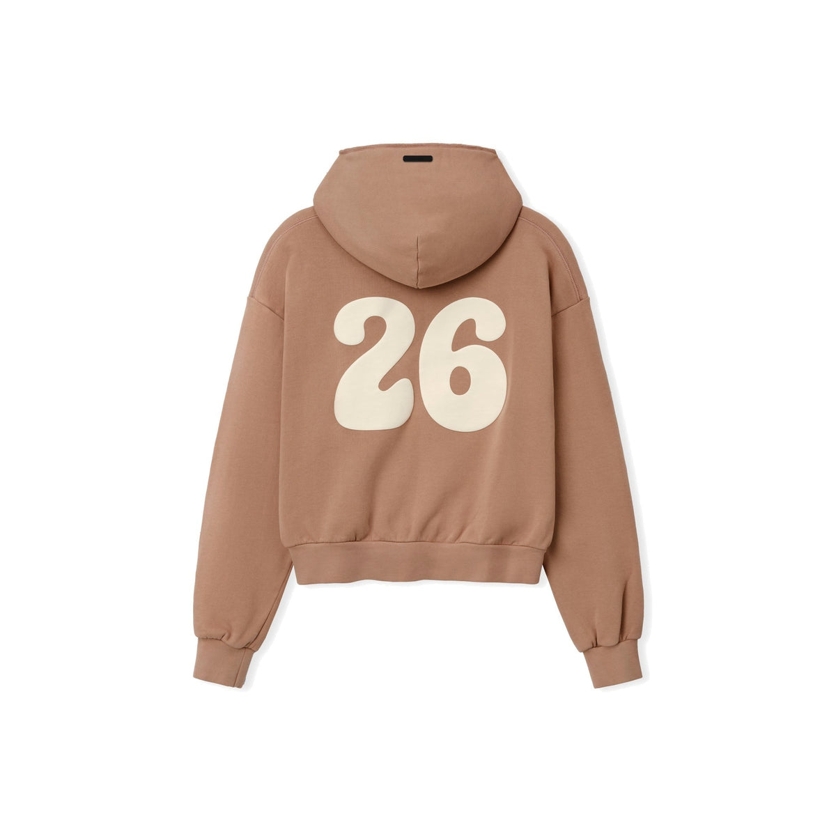 Fear of God Essentials Women's 90s Full Zip Hoodie Classic Fit Washed Ginger - Im Your Wardrobe