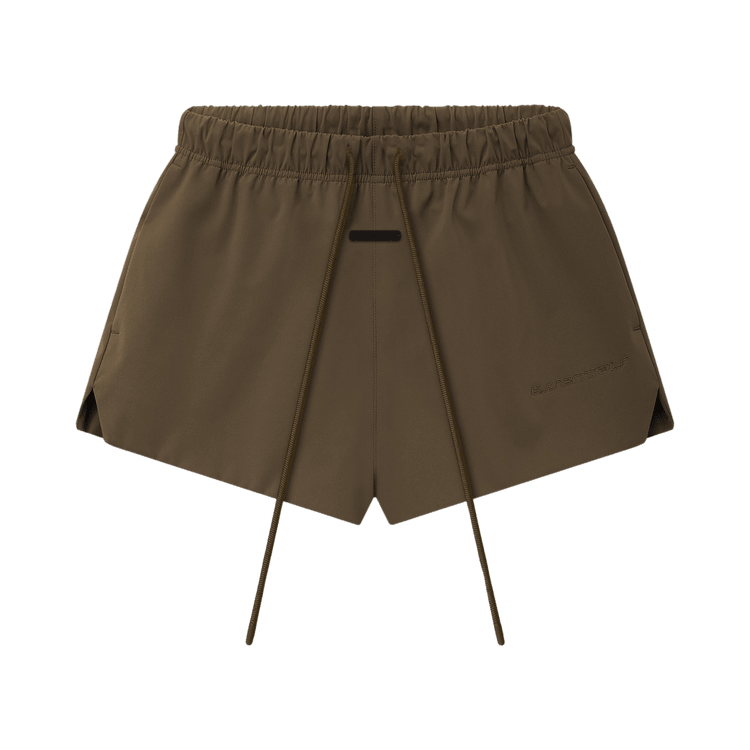 Fear of God Essentials Women's Active Trace Short Brown (SS26) - Im Your Wardrobe