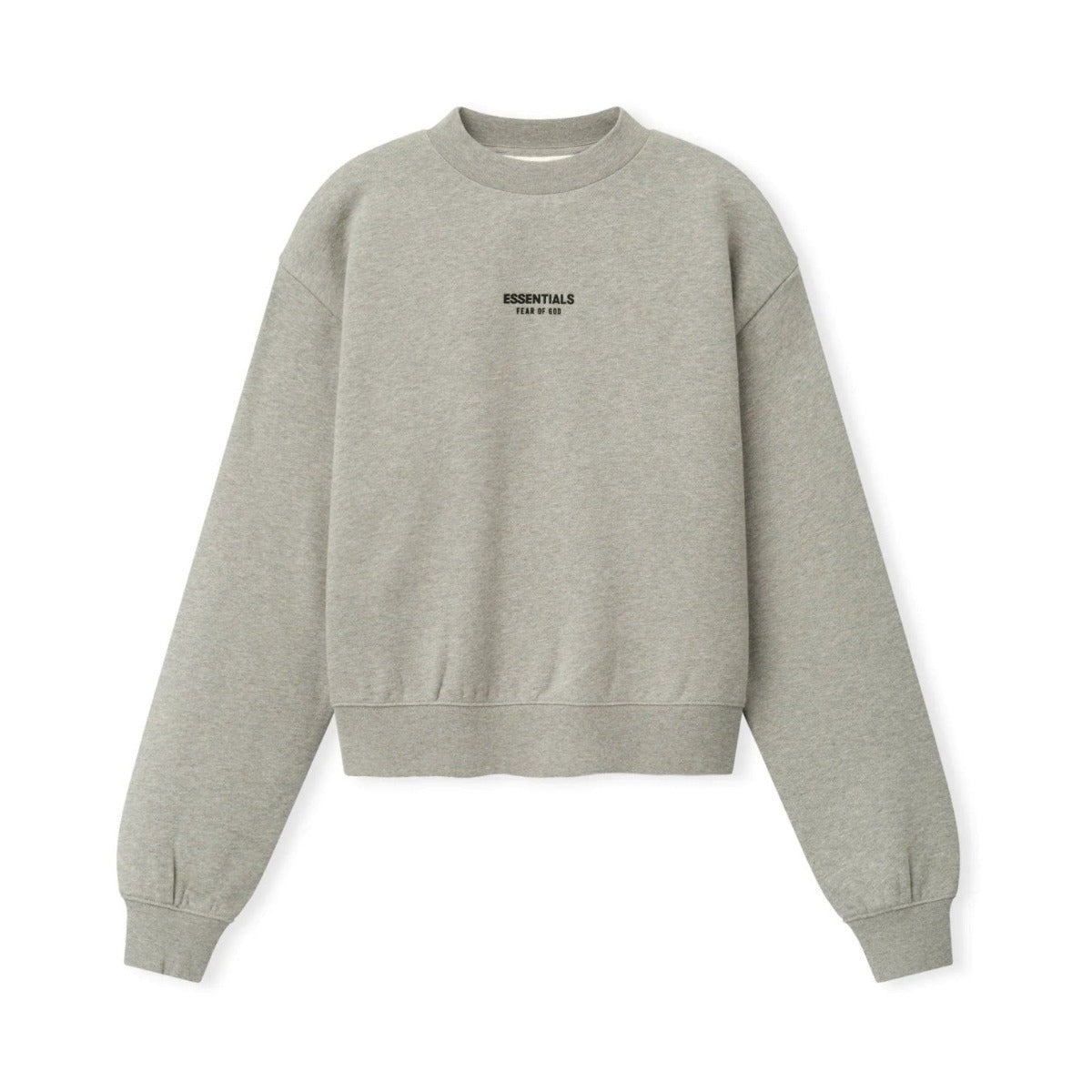 Fear of God Essentials Women's Classic Crewneck Sweatshirt Warm Heather - Im Your Wardrobe