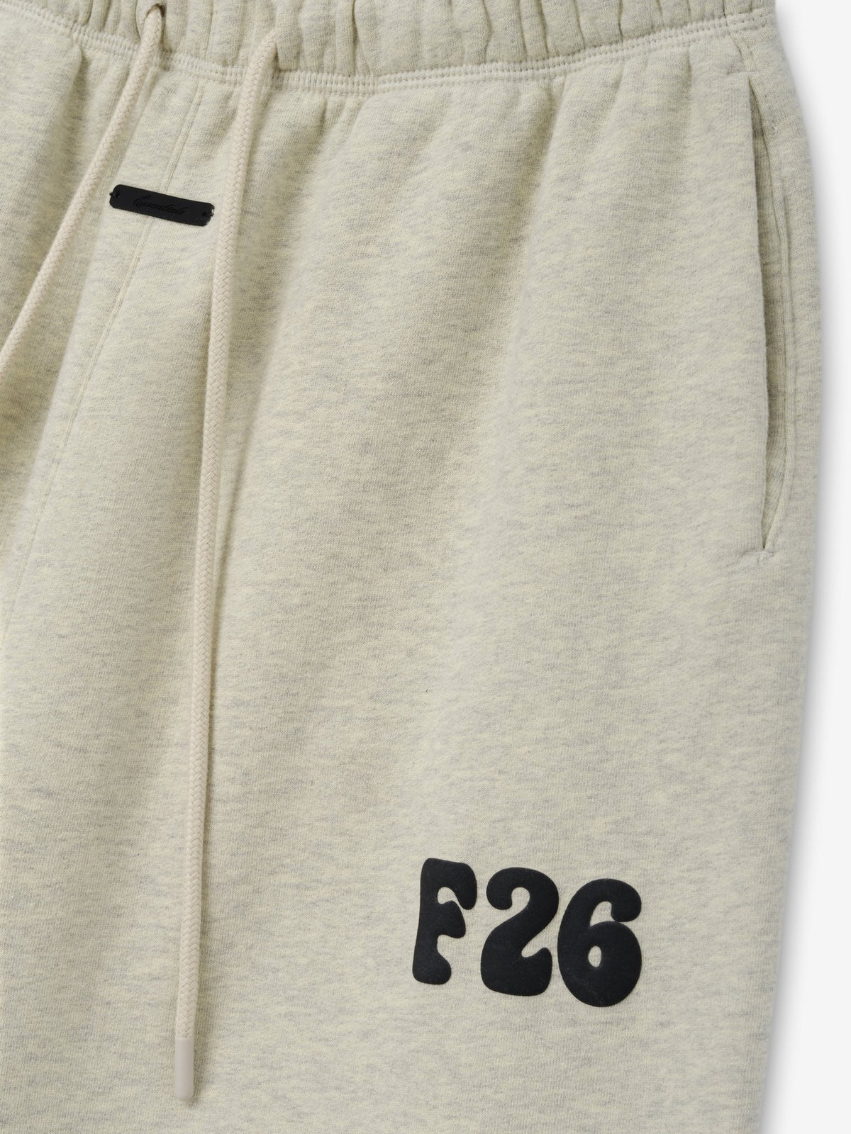 Fear of God Essentials Women's Classic Fleece Sweatpant Washed Vanilla Heather - Im Your Wardrobe
