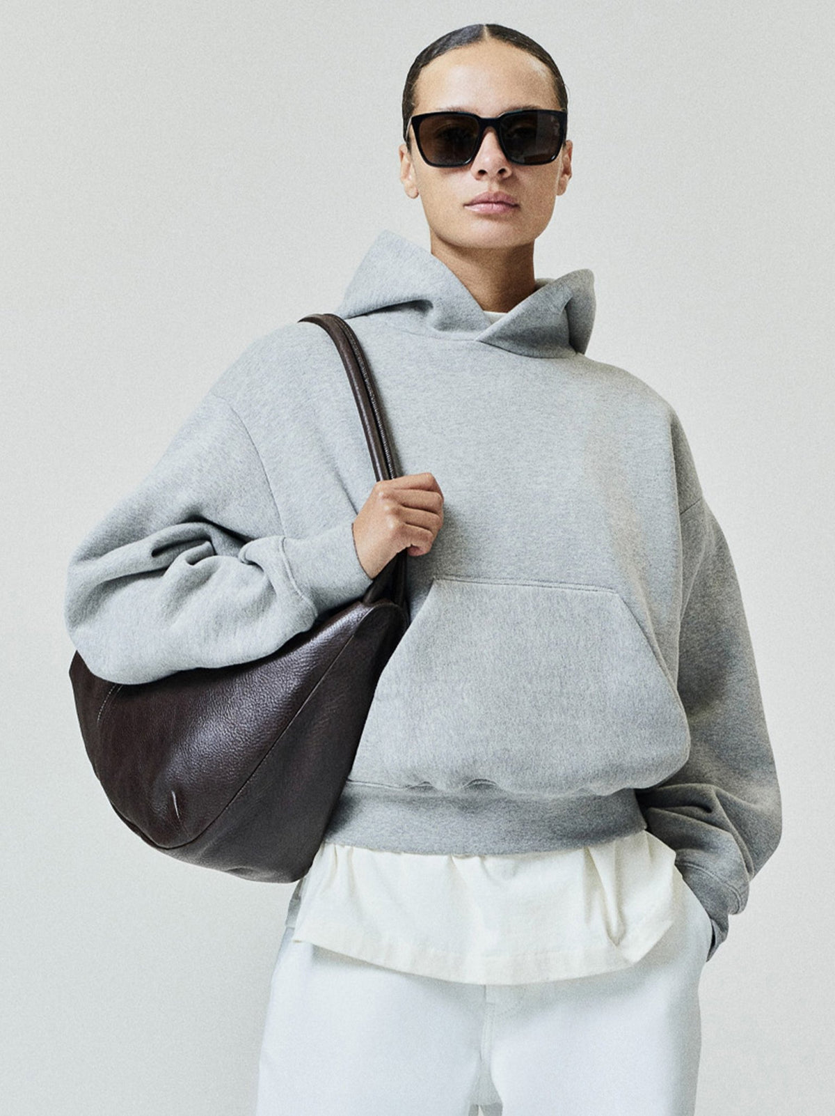 Fear of God Essentials Women's Classic Hoodie Warm Heather - Im Your Wardrobe