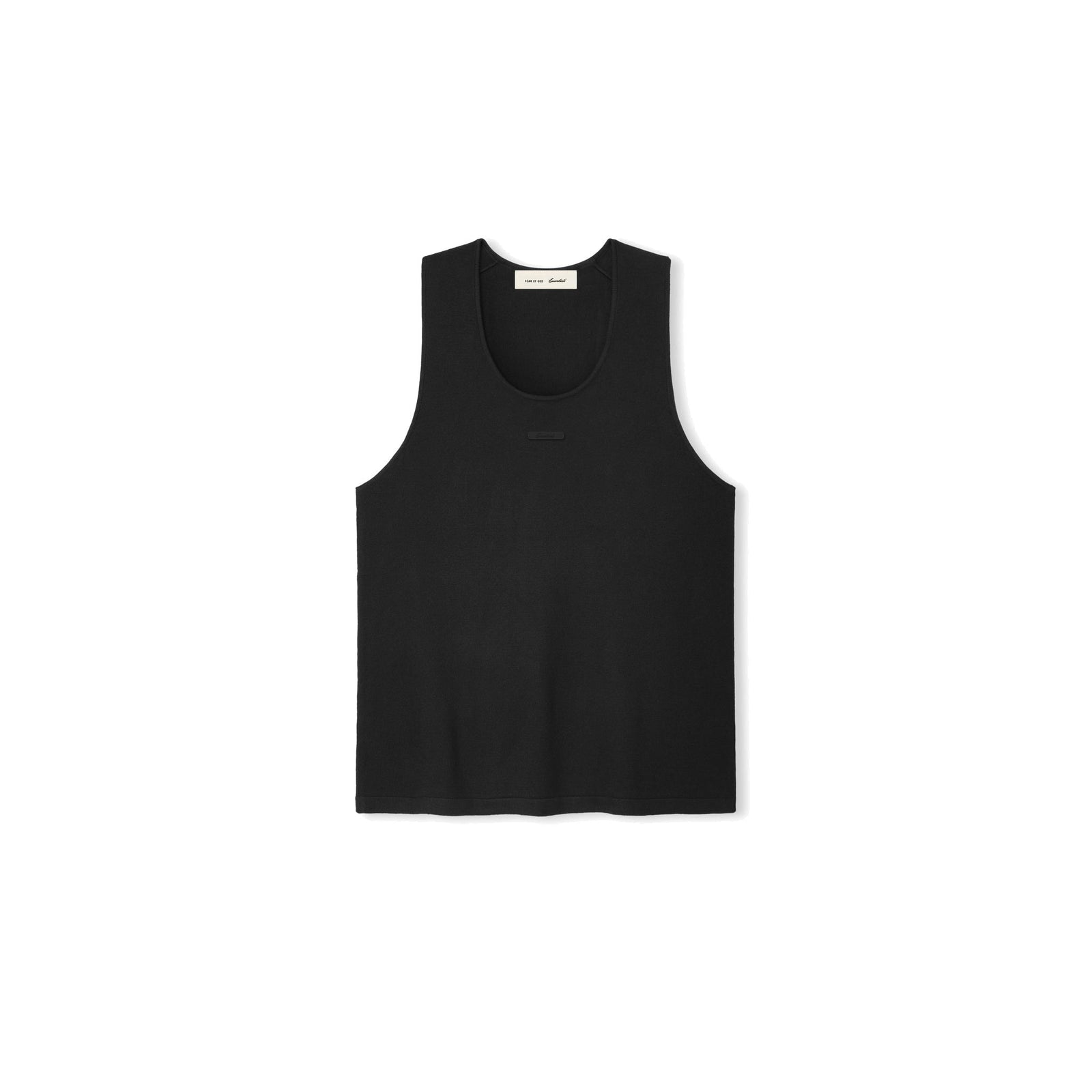 Fear of God Essentials Women's Classic Knit Tank Vintage Black - Im Your Wardrobe