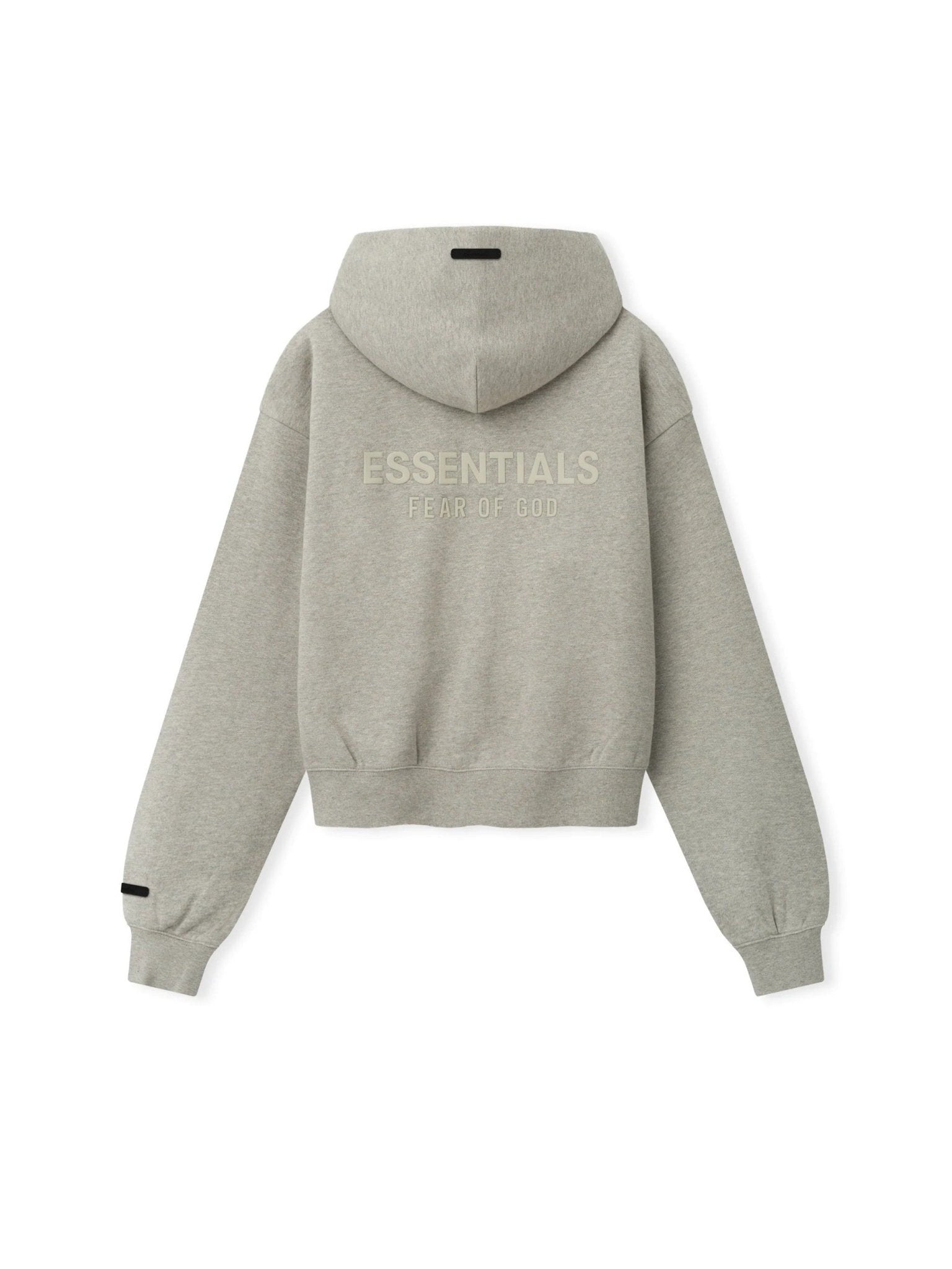 Fear of God Essentials Women's Classic Zip-Up Hoodie Warm Heather - Im Your Wardrobe