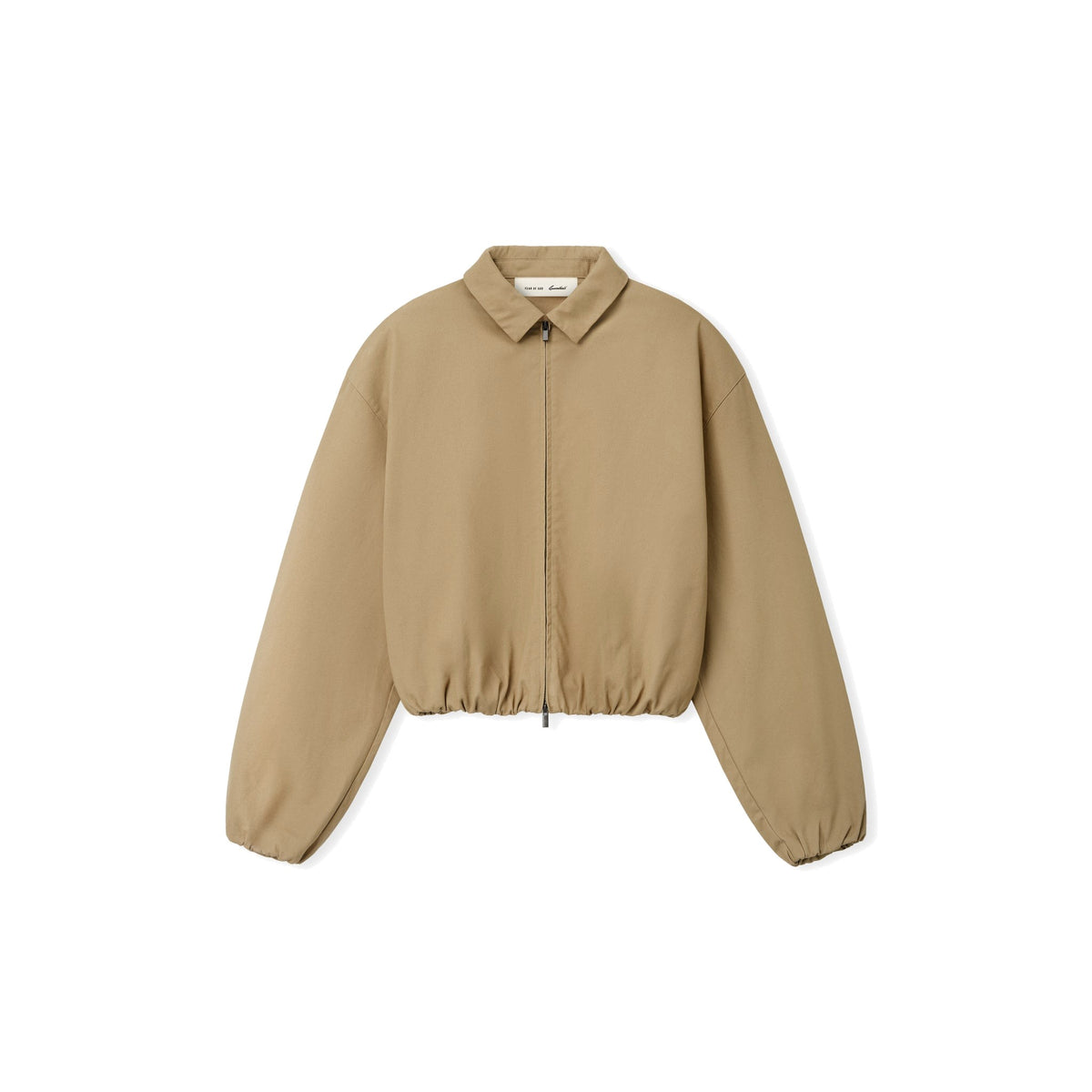 Fear of God Essentials Women's Cotton Twill Work Jacket Dune