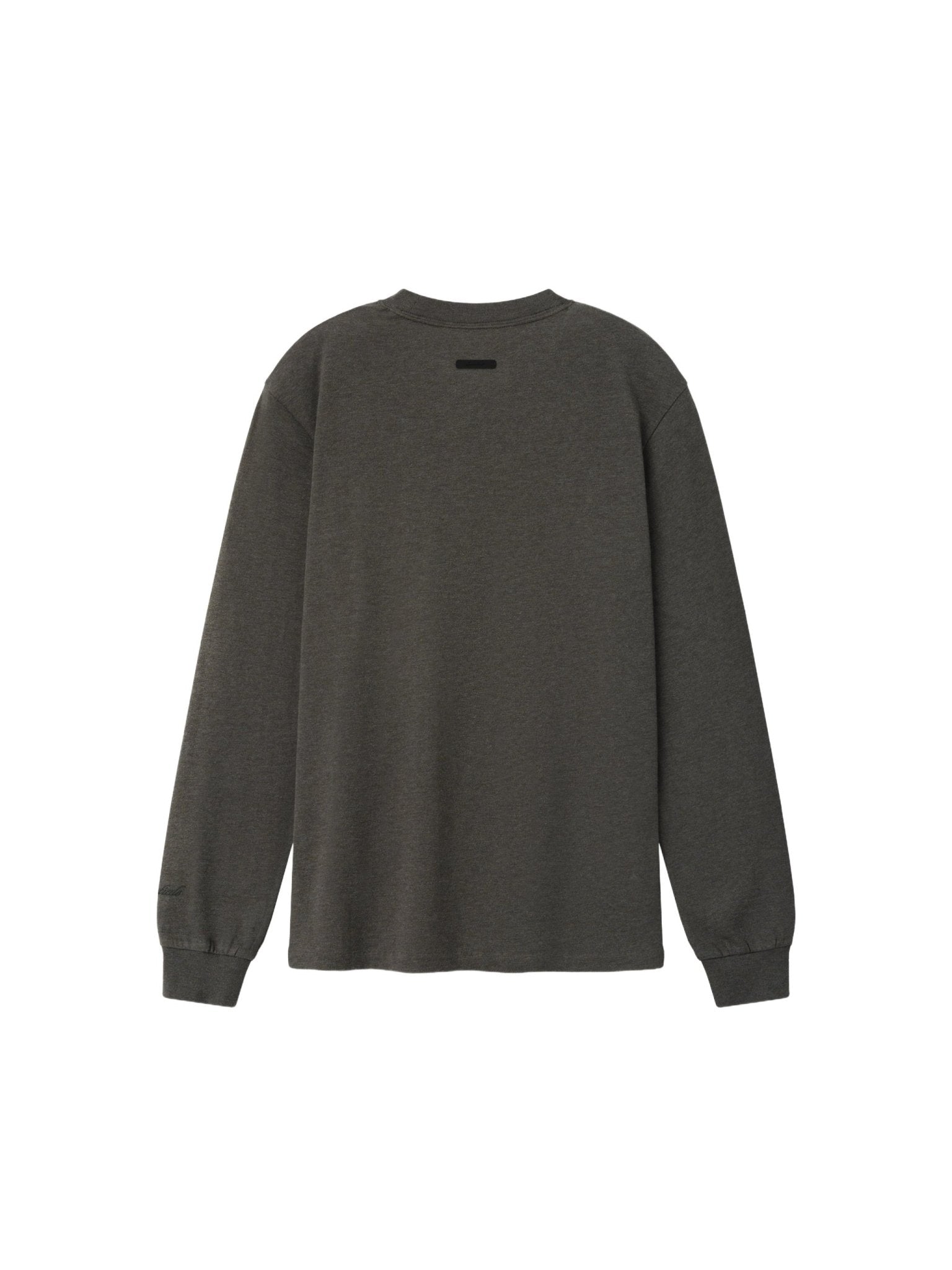 Fear of God Essentials Women's Essential Longsleeve Tee Ash Heather - Im Your Wardrobe