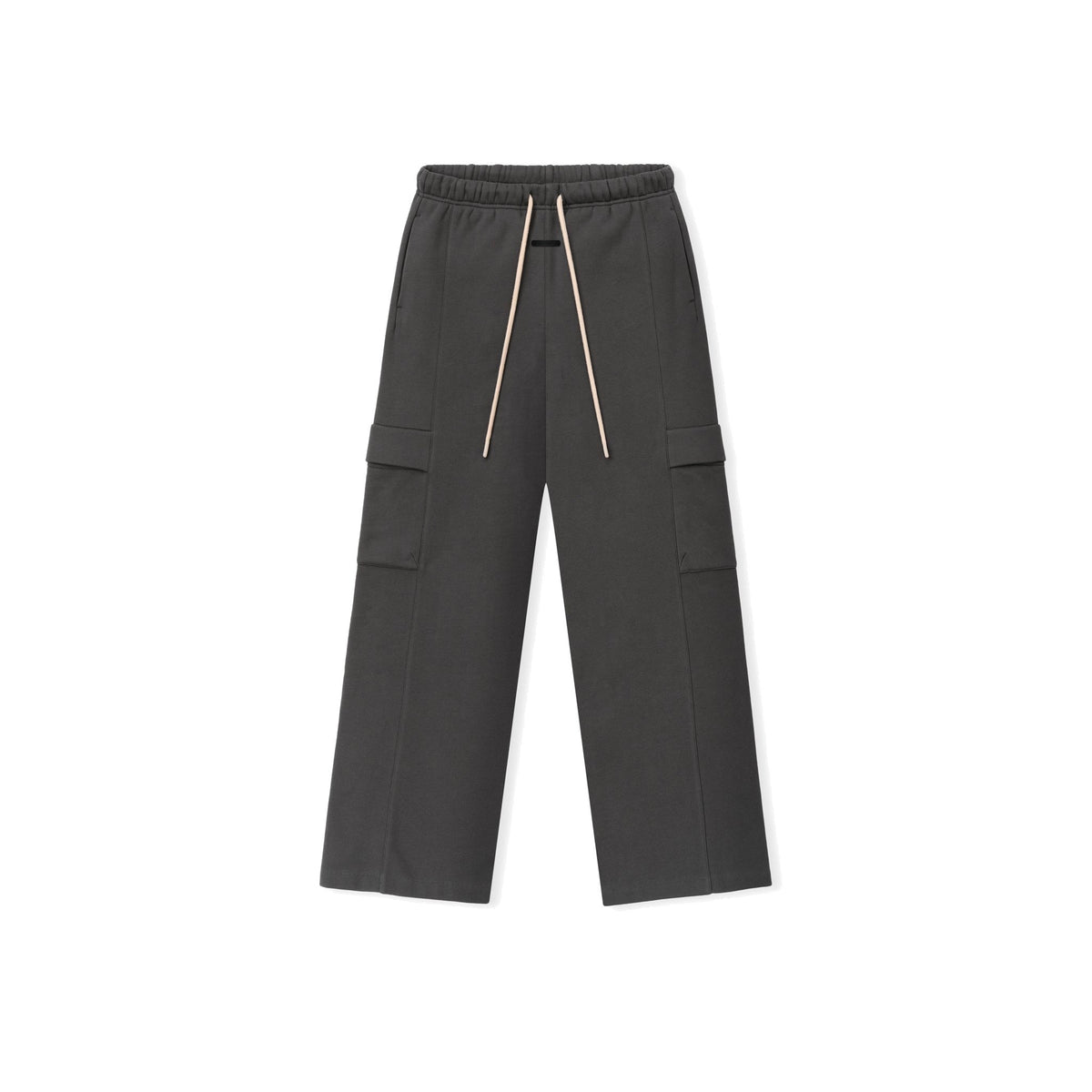 Fear of God Essentials Women's Fleece Cargo Relaxed Sweatpant Iron Grey - Im Your Wardrobe