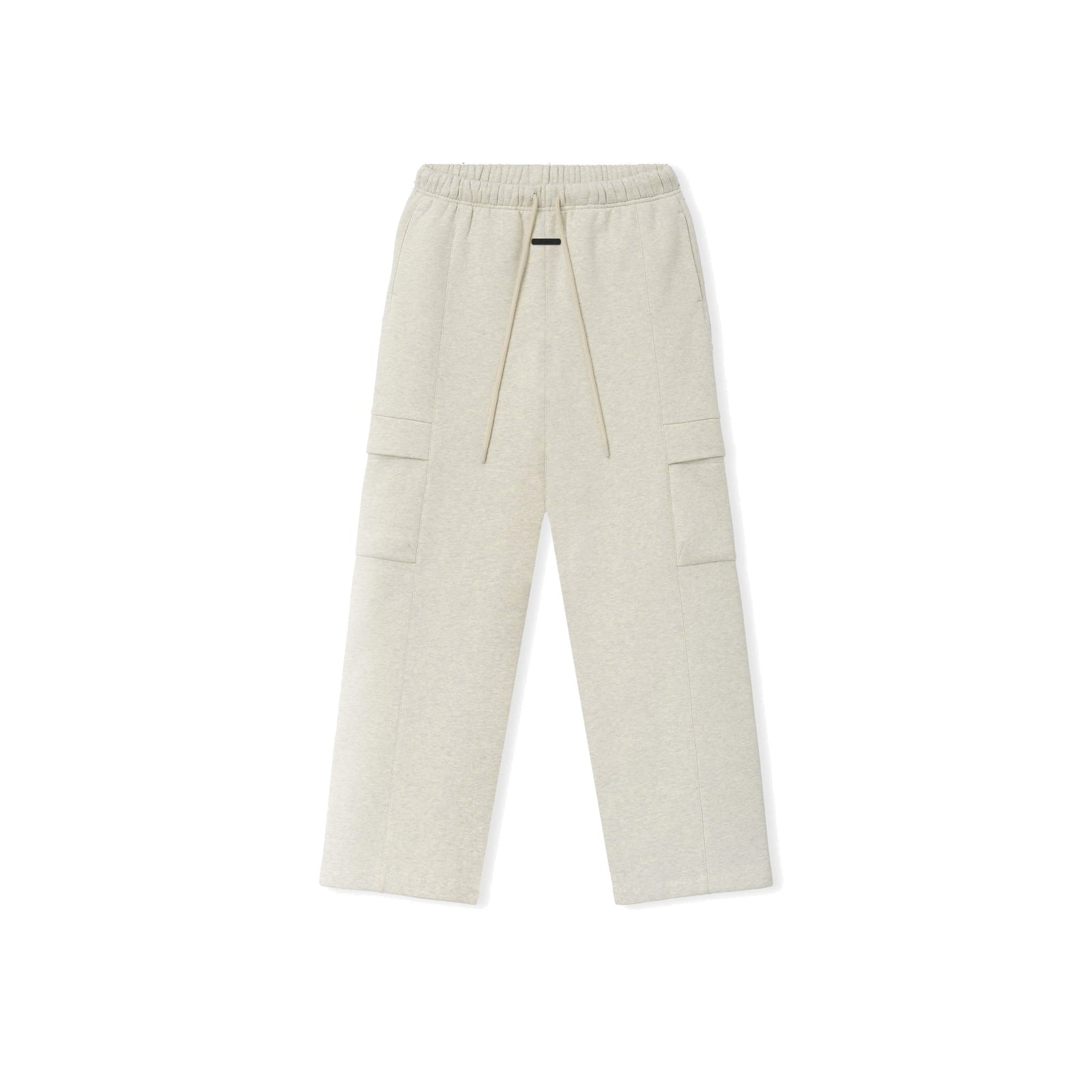 Fear of God Essentials Women's Fleece Cargo Relaxed Sweatpant Vanilla Heather - Im Your Wardrobe