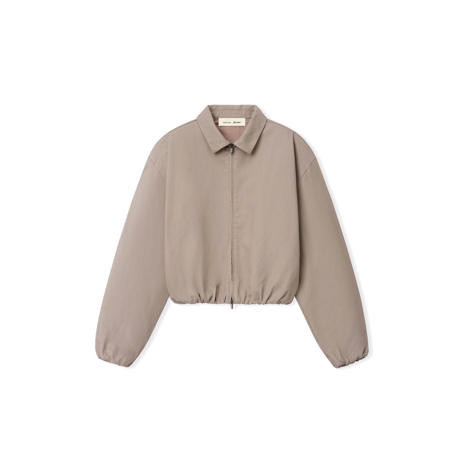 Fear of God Essentials Women's Full Zip Work Jacket Seal - Im Your Wardrobe