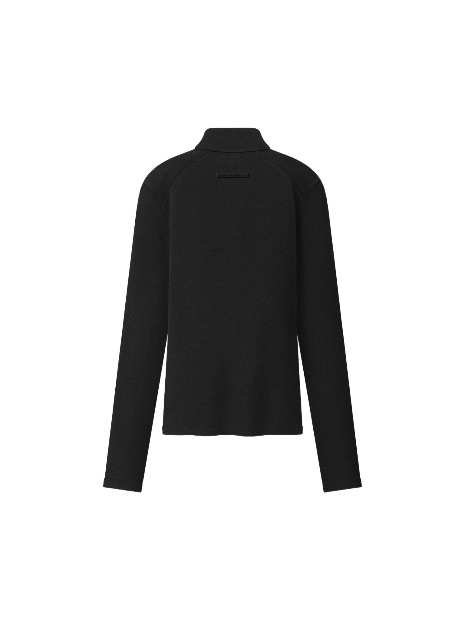 Fear of God Essentials Women's Half Zip Mockneck Vintage Black - Im Your Wardrobe