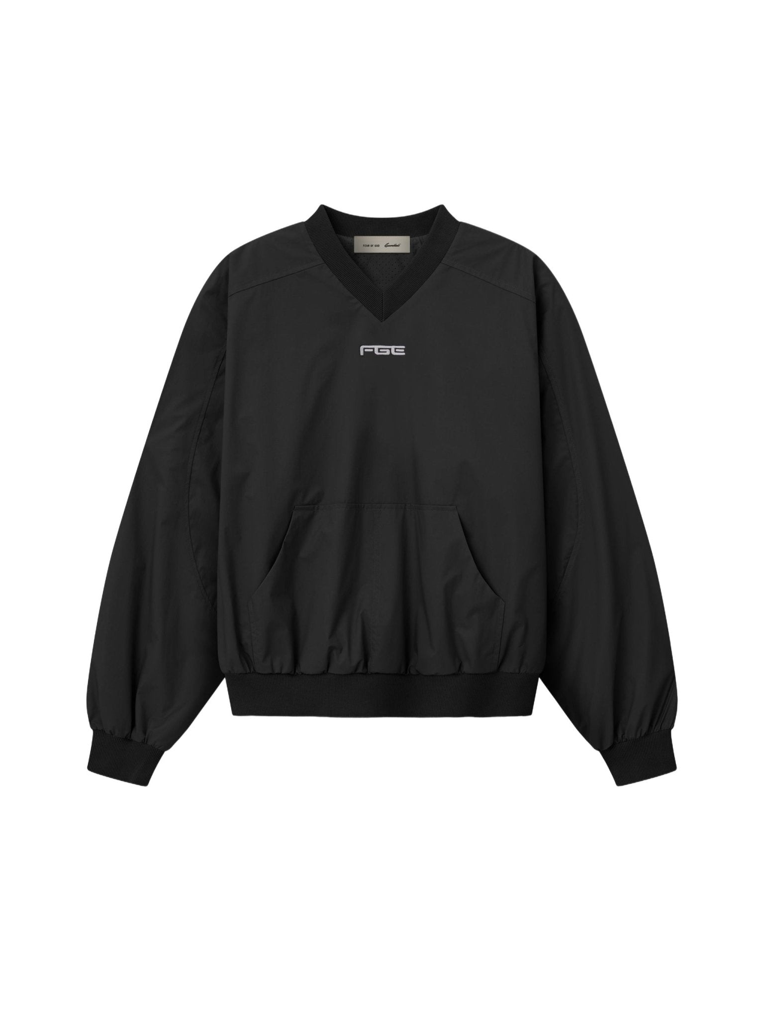 Fear of God Essentials Women's Pullover Track Jacket Black - Im Your Wardrobe