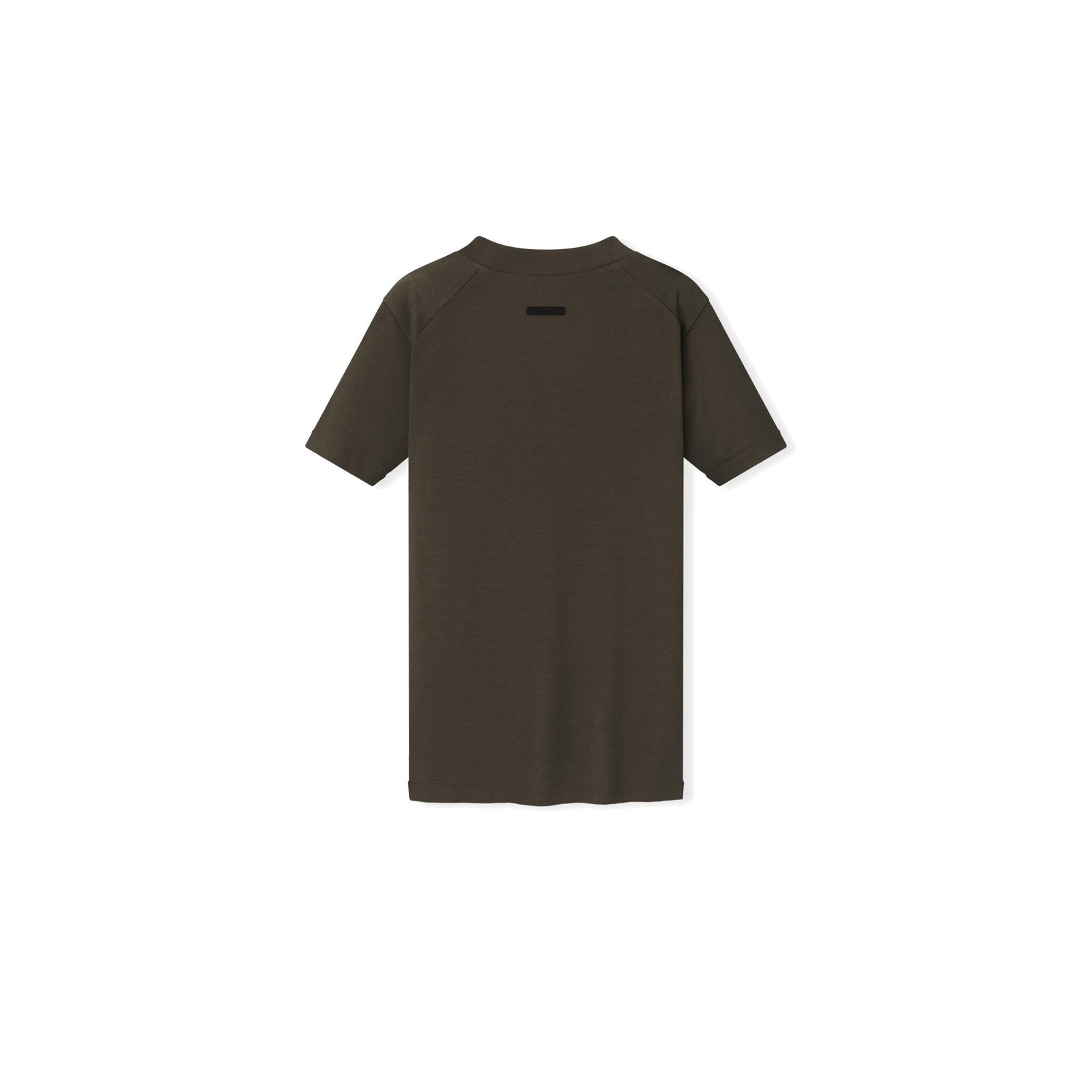 Fear of God Essentials Women's Rib Fitted Short Sleeve Tee Brown - Im Your Wardrobe