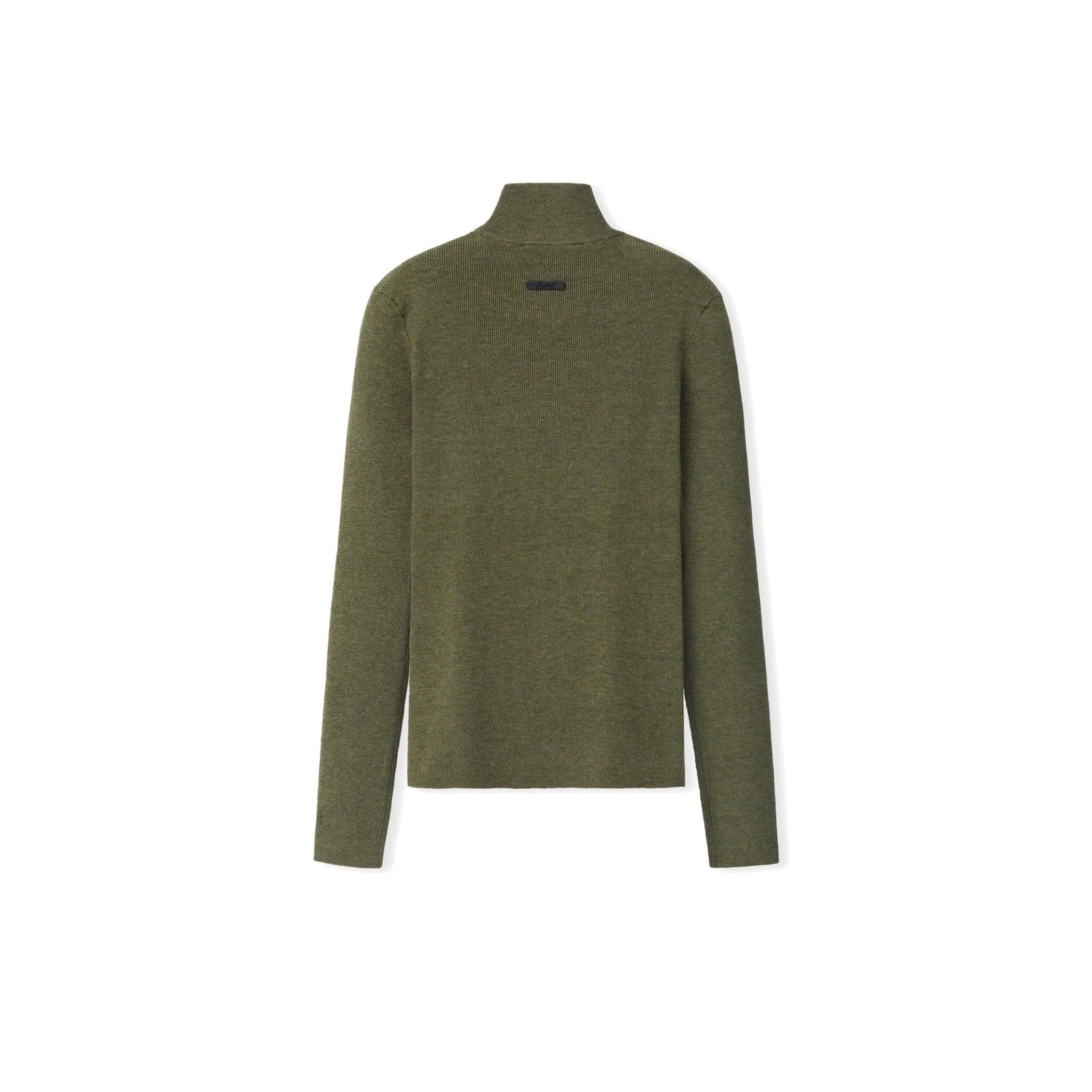 Fear of God Essentials Women's Rib Knit Zip Up Jacket Moss - Im Your Wardrobe
