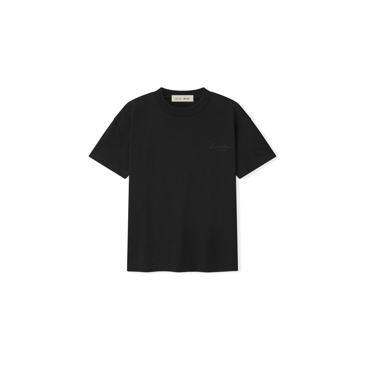 Fear of God Essentials Women's Signature Classic Tee Vintage Black - Im Your Wardrobe