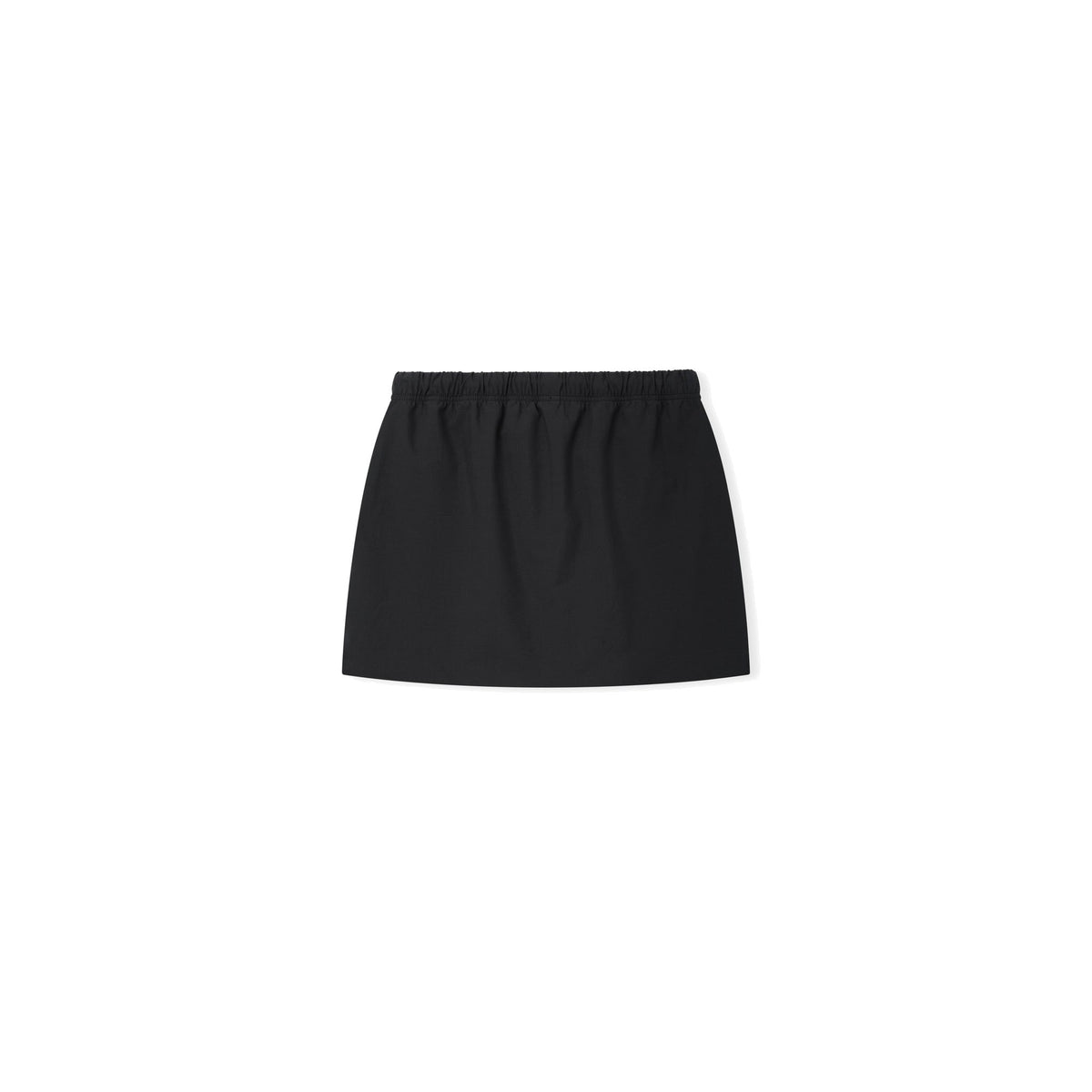 Fear of God Essentials Women's Silk Blend Micro Skirt Vintage Black - Im Your Wardrobe