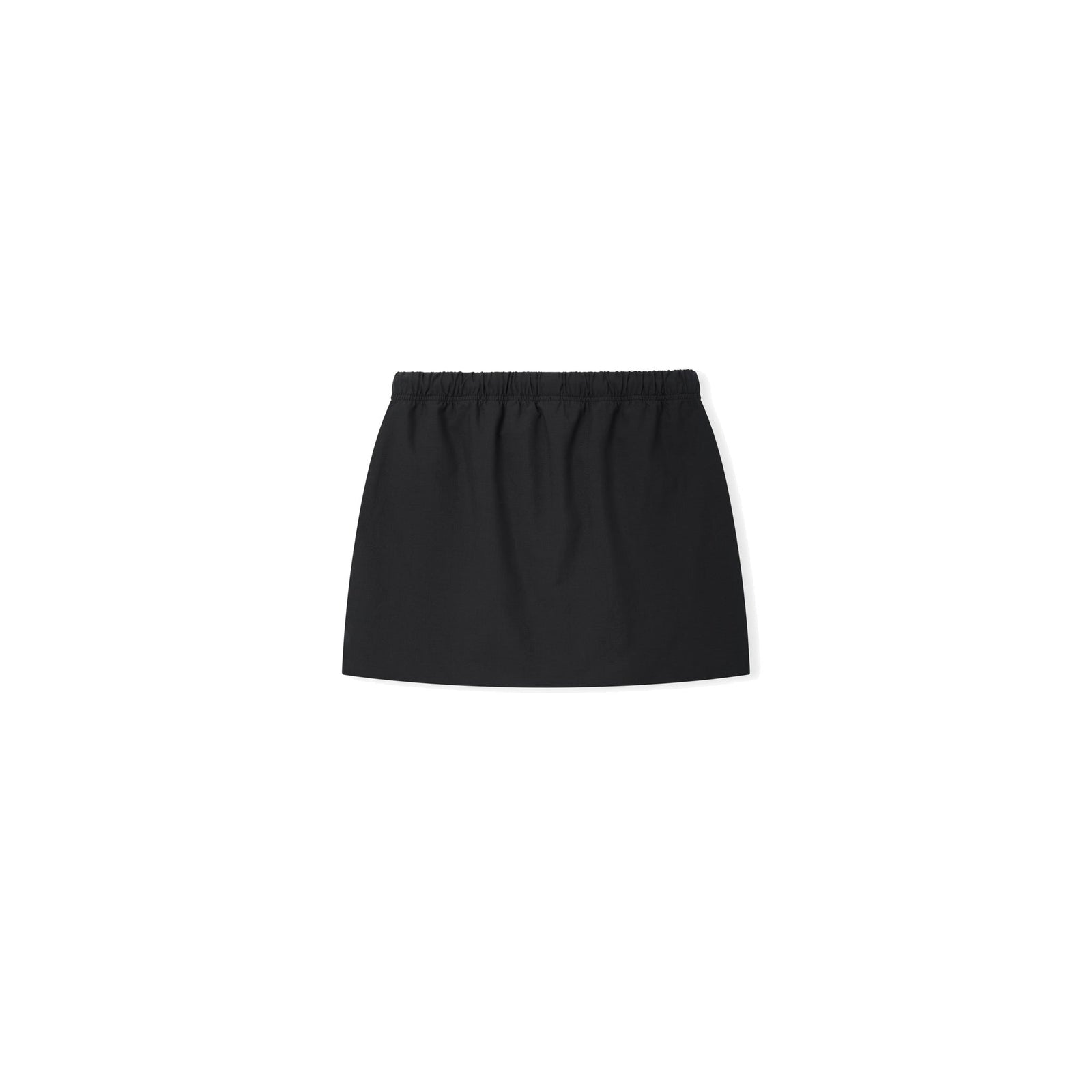 Fear of God Essentials Women's Silk Blend Micro Skirt Vintage Black - Im Your Wardrobe