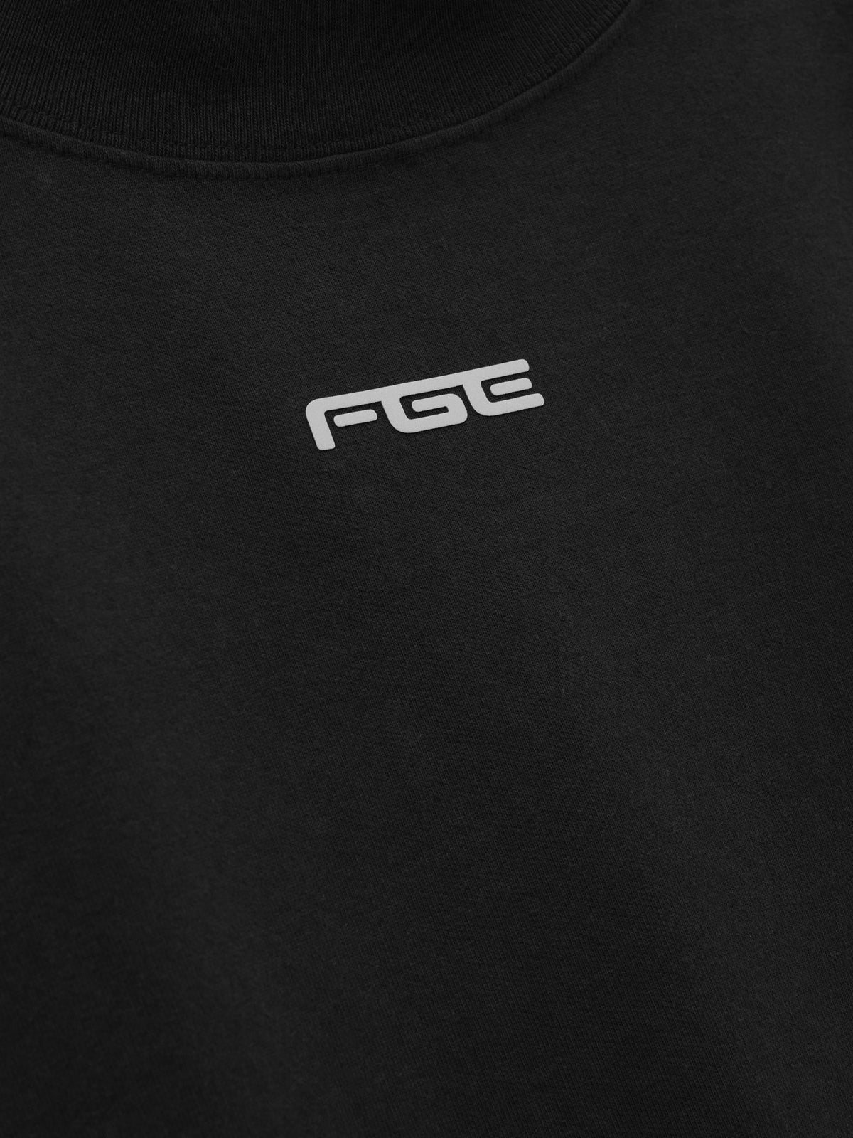 Fear of God Essentials Women's Slim Mockneck Tee Washed Vintage Black - Im Your Wardrobe
