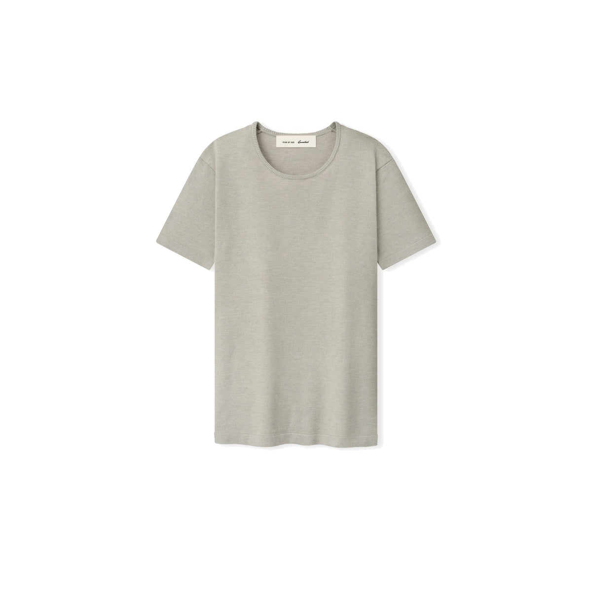 Fear of God Essentials Women's Soft Knit Slim Classic Tee Seal - Im Your Wardrobe