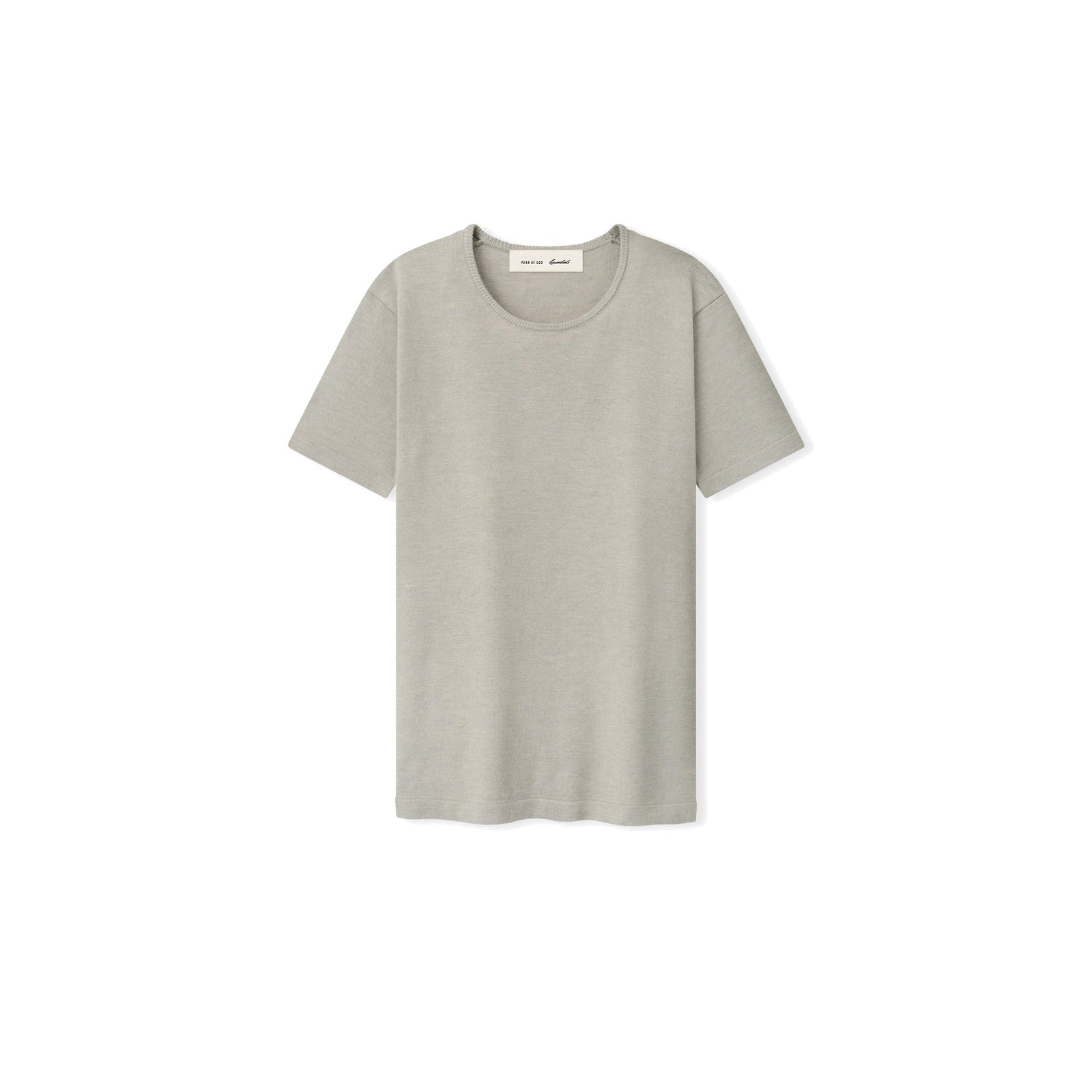 Fear of God Essentials Women's Soft Knit Slim Classic Tee Seal - Im Your Wardrobe