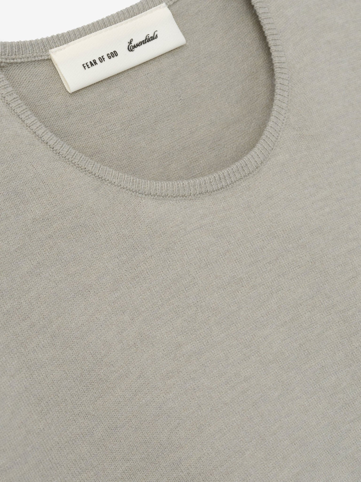 Fear of God Essentials Women's Soft Knit Slim Classic Tee Seal - Im Your Wardrobe
