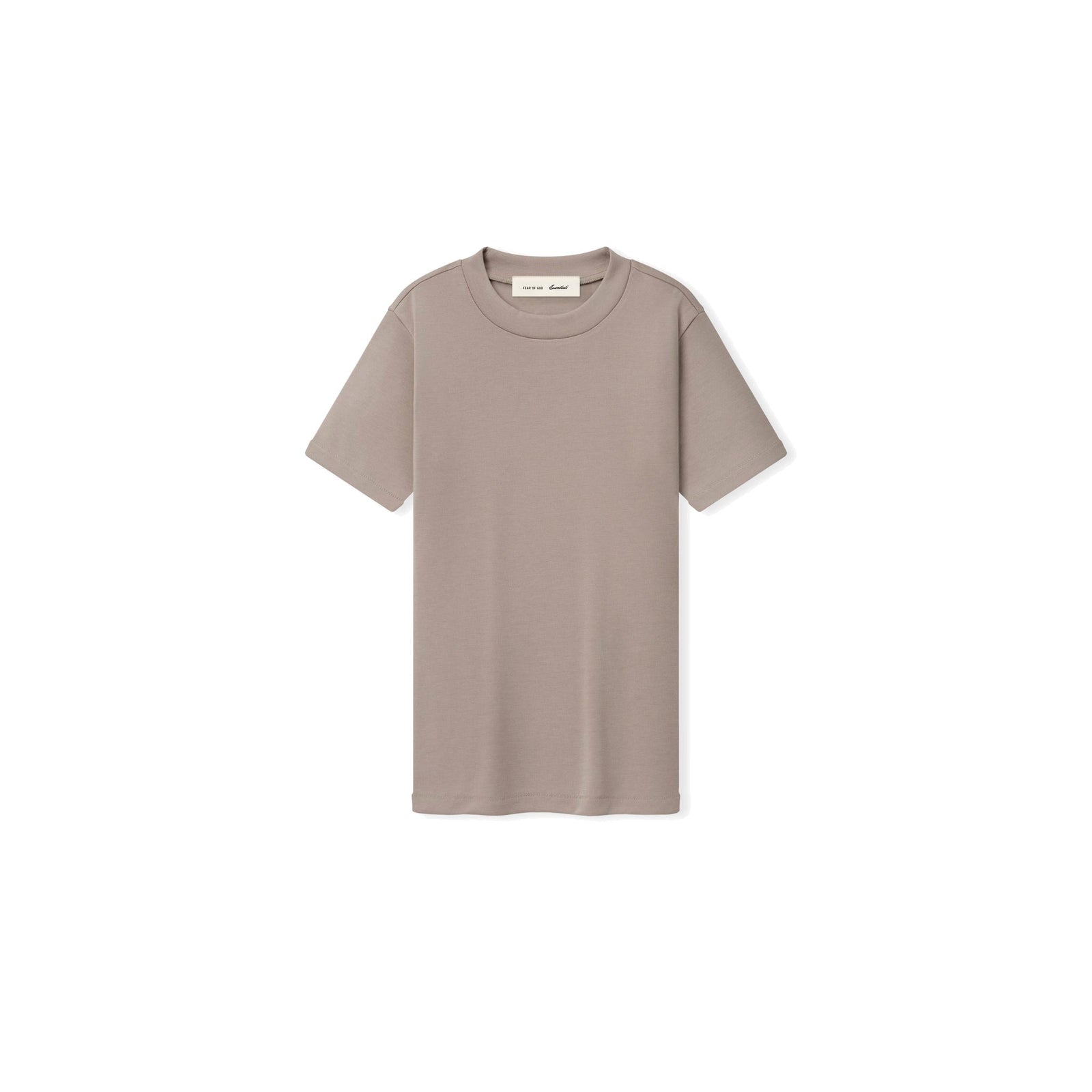 Fear of God Essentials Women's Soft Rib Fitted T-Shirt Seal - Im Your Wardrobe