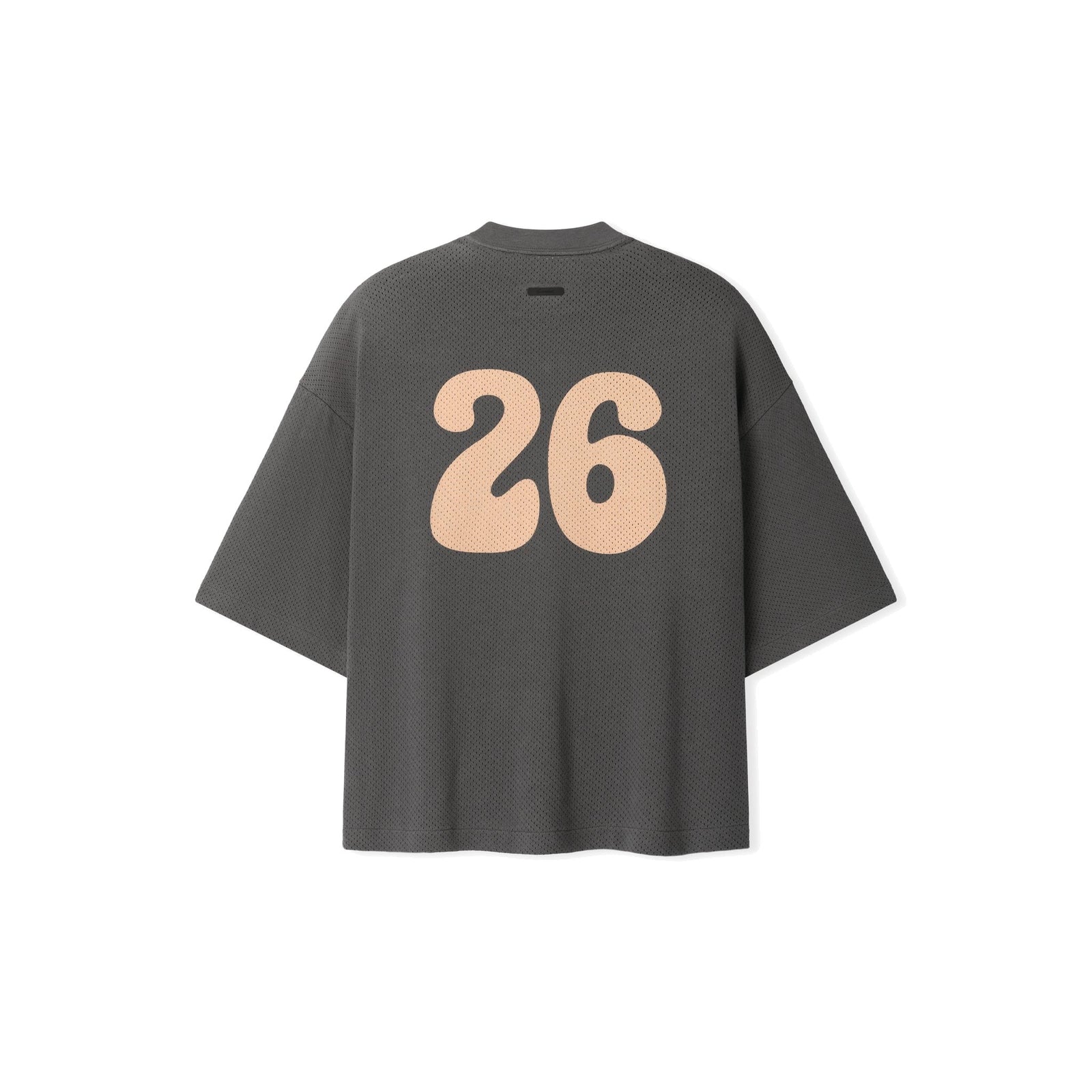Fear of God Essentials Women's Sport Mesh Merch Tee Iron Grey - Im Your Wardrobe