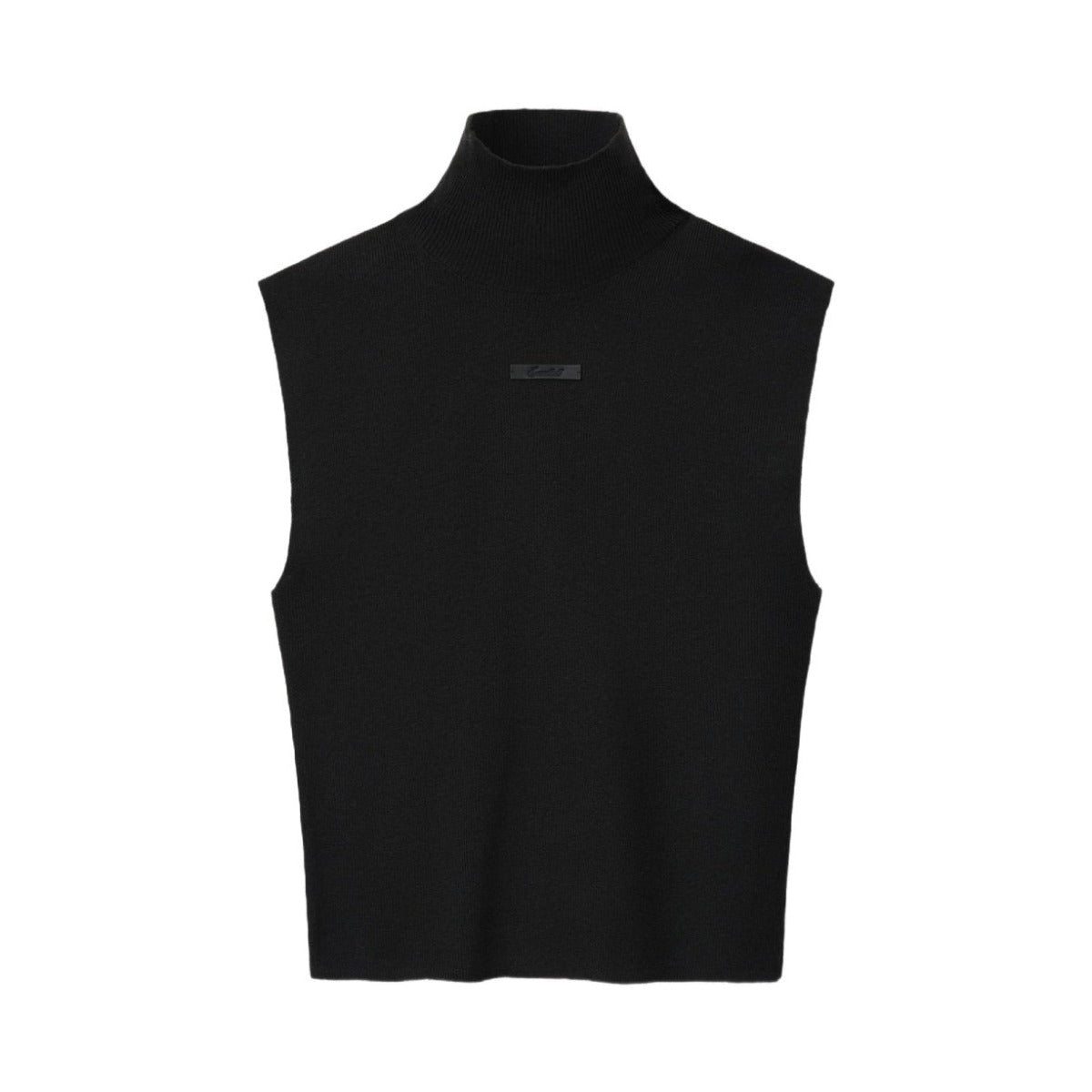 Fear of God Essentials Women's Standing Collar Sleeveless Tank Vintage Black - Im Your Wardrobe