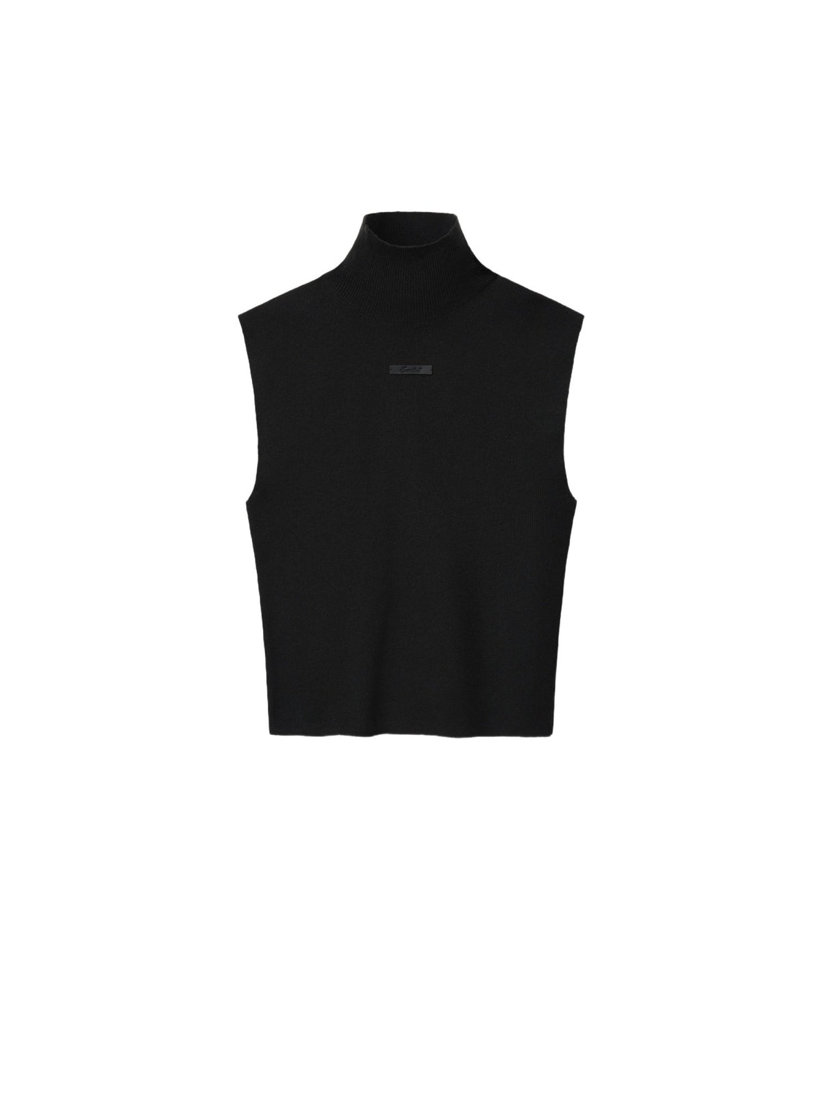Fear of God Essentials Women's Standing Collar Sleeveless Tank Vintage Black - Im Your Wardrobe
