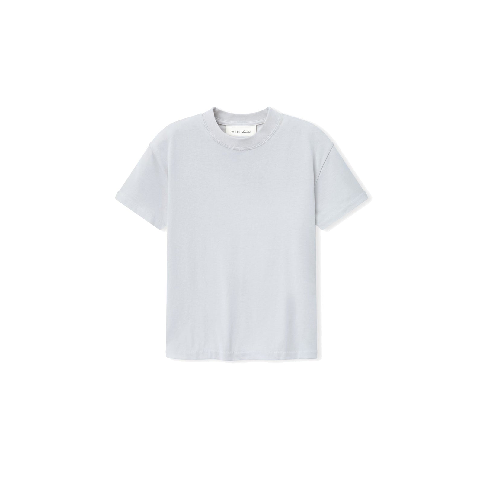 Fear of God Essentials Women's Tri-Blend Classic Fit Tee Overcast - Im Your Wardrobe