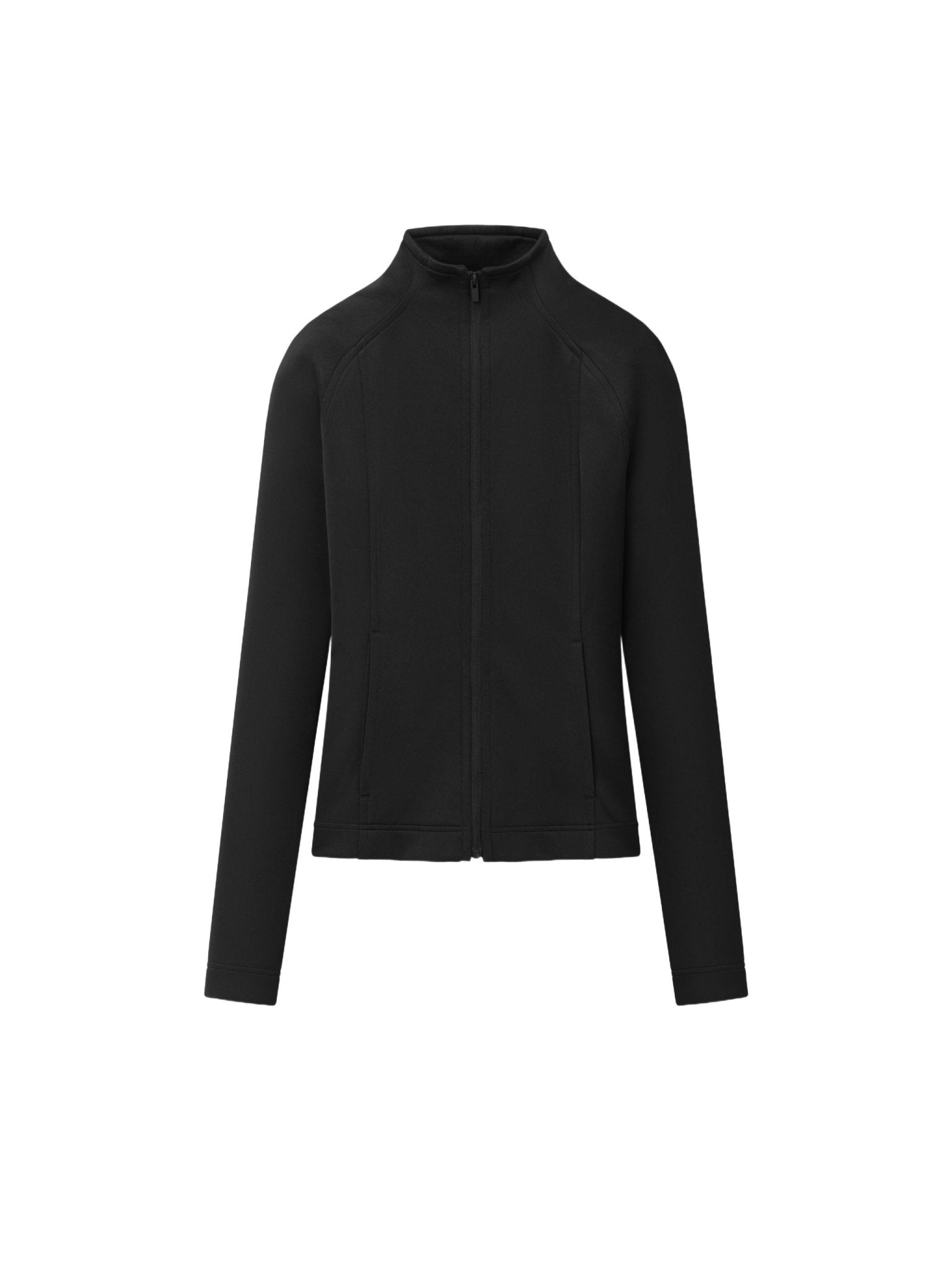 Fear of God Essentials Women's Tricot Slim Track Jacket Black - Im Your Wardrobe