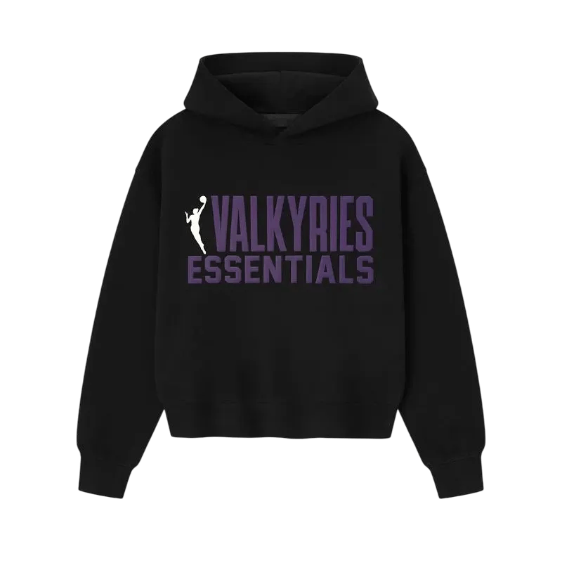 Fear of God Essentials Women's Valkyries Classic Hoodie Vintage Black - Im Your Wardrobe