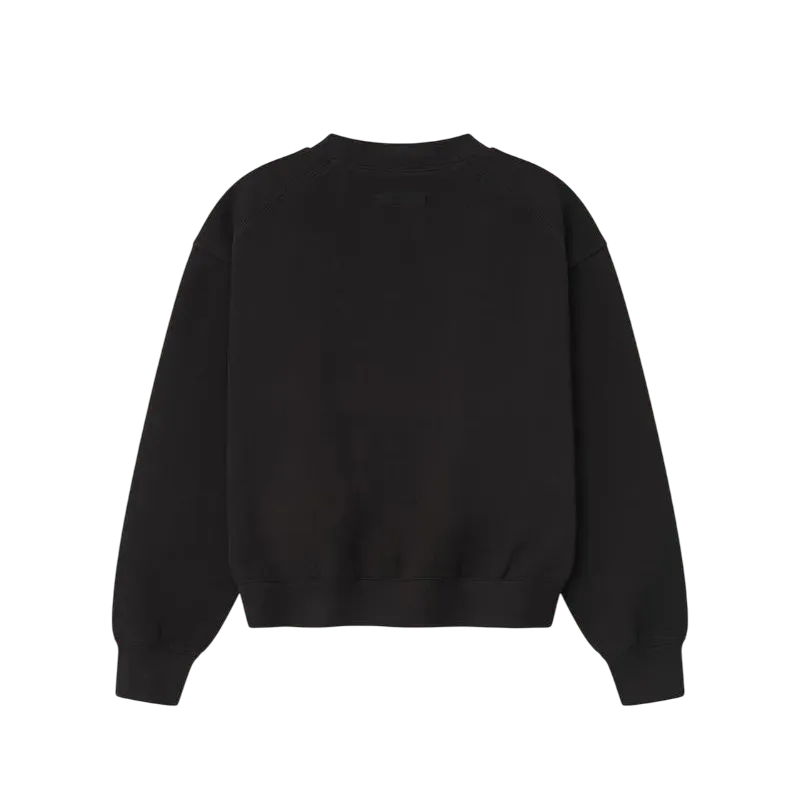 Fear of God Essentials Women's WNBA Classic Crewneck Vintage Black - Im Your Wardrobe