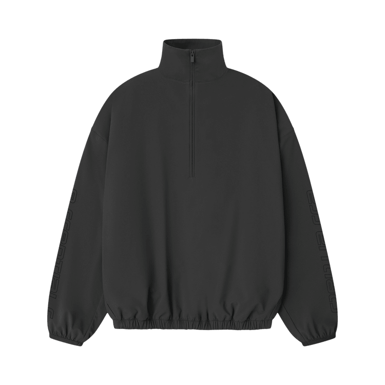Fear of God Essentials Women's Womens Nylon Half Zip Track Jacket Iron Grey (2025) - Im Your Wardrobe