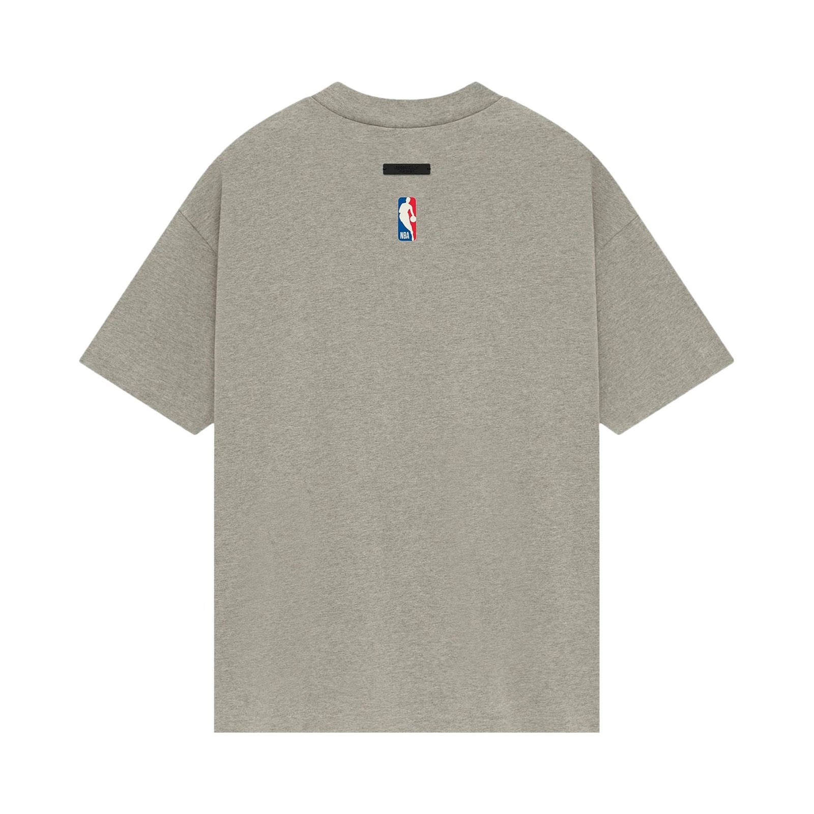Fear of God Essentials x NBA Brooklyn Nets Tee Grey Black (FW24) - Im Your Wardrobe