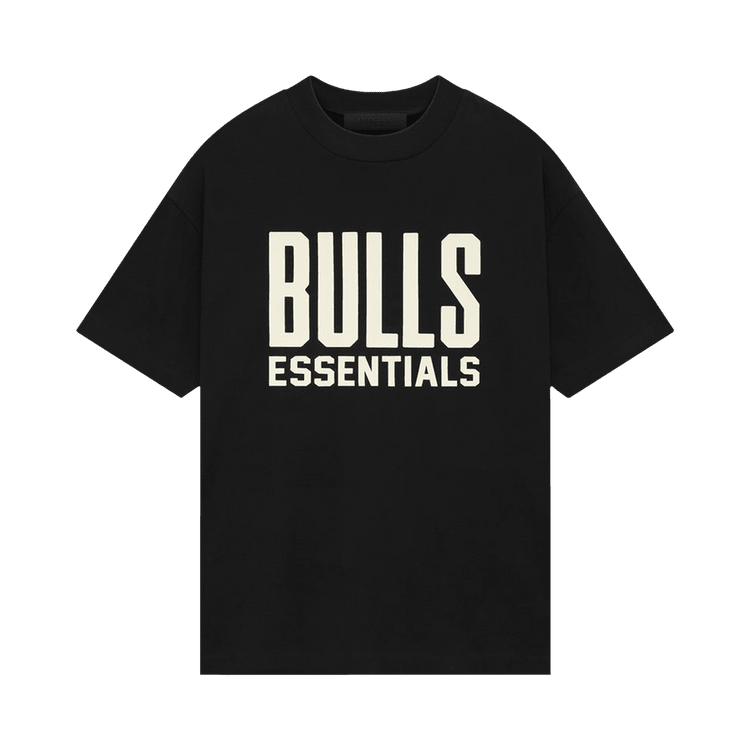 Fear of God Essentials x NBA Bulls Tee Black (FW24) - Im Your Wardrobe