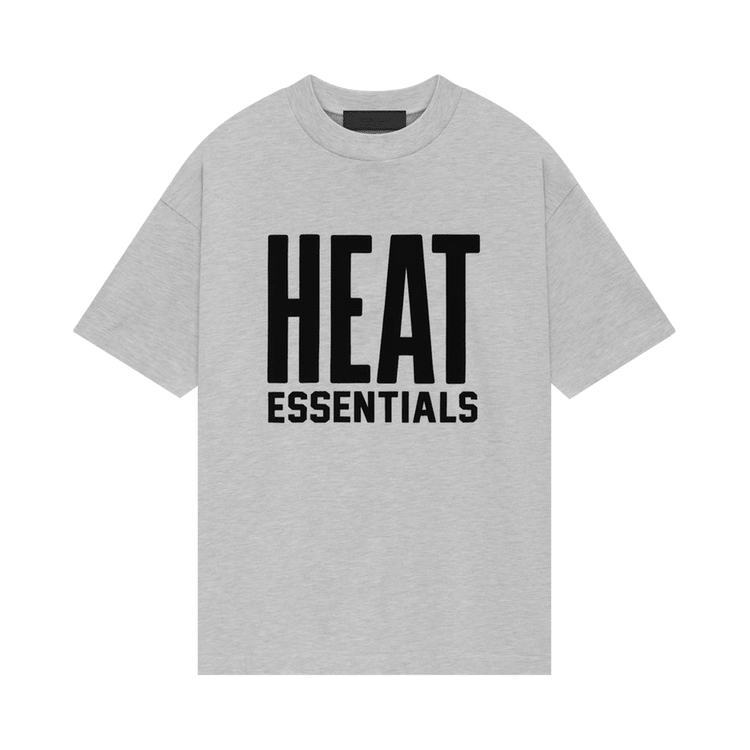 Fear of God Essentials x NBA Heat Tee Light Heather (FW24) - Im Your Wardrobe