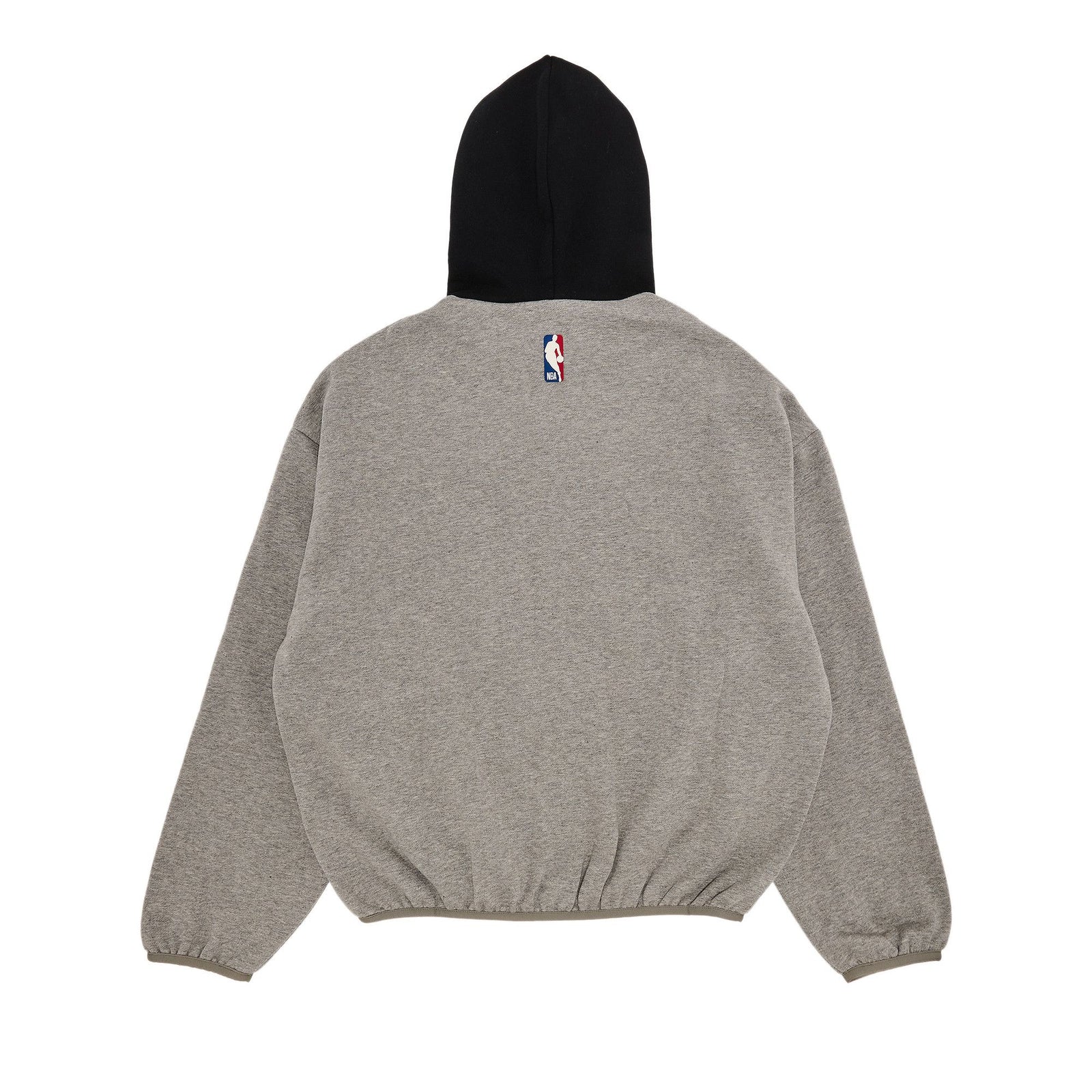 Fear of God Essentials x NBA Hoodie Warm Heather/Black (SS25) - Im Your Wardrobe