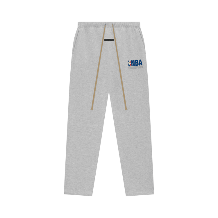 Fear of God Essentials x NBA Relaxed Sweatpant Light Heather (FW24) - Im Your Wardrobe