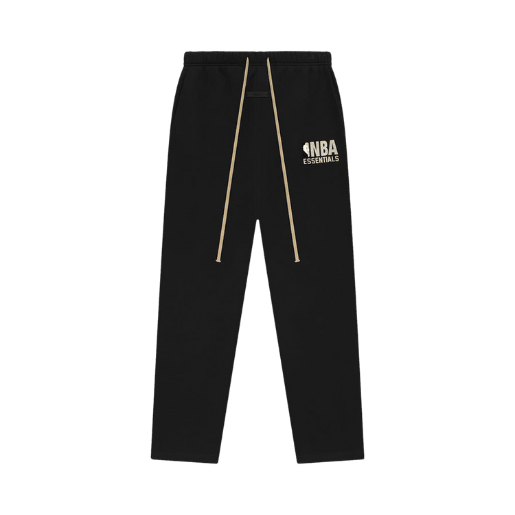 Fear of God Essentials x NBA Relaxed Sweatpants Black (SS25) - Im Your Wardrobe