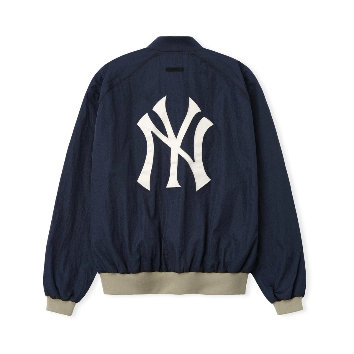 Fear of God Essentials Yankees Half Zip Pullover Dark Sapphire/ Overland Rib - Im Your Wardrobe