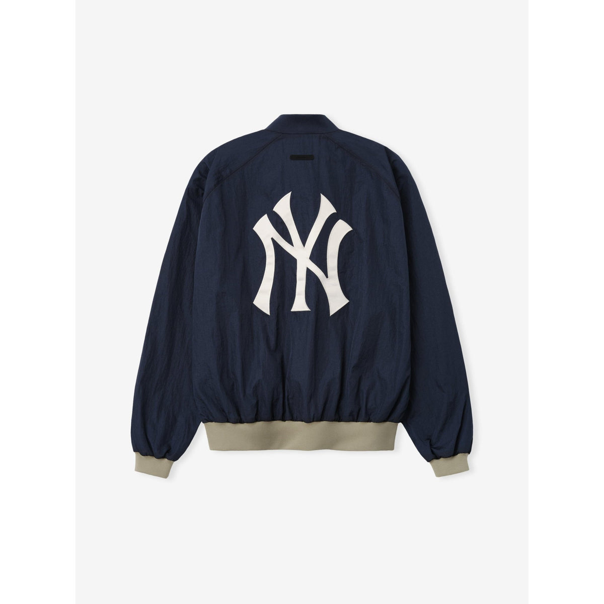Fear of God Essentials Yankees Half Zip Pullover Dark Sapphire/ Overland Rib - Im Your Wardrobe