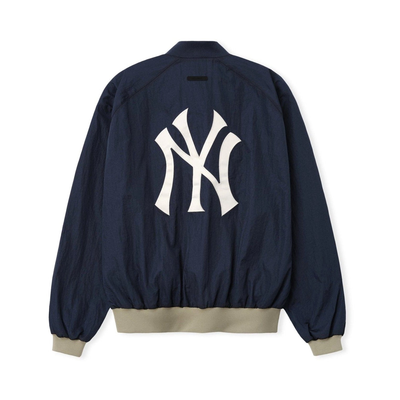 Fear of God Essentials Yankees Half Zip Pullover Dark Sapphire/ Overland Rib - Im Your Wardrobe