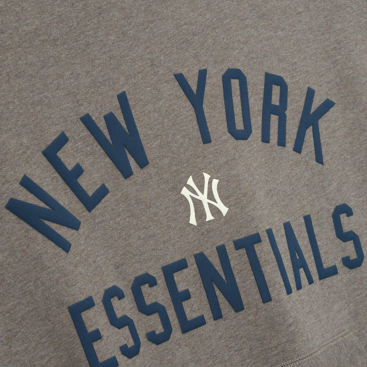 Fear of God Essentials Yankees Sport Crewneck Homestead Heather - Im Your Wardrobe