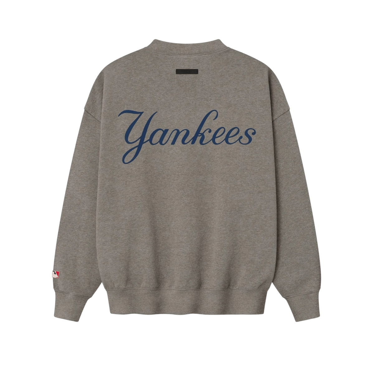 Fear of God Essentials Yankees Sport Crewneck Homestead Heather - Im Your Wardrobe