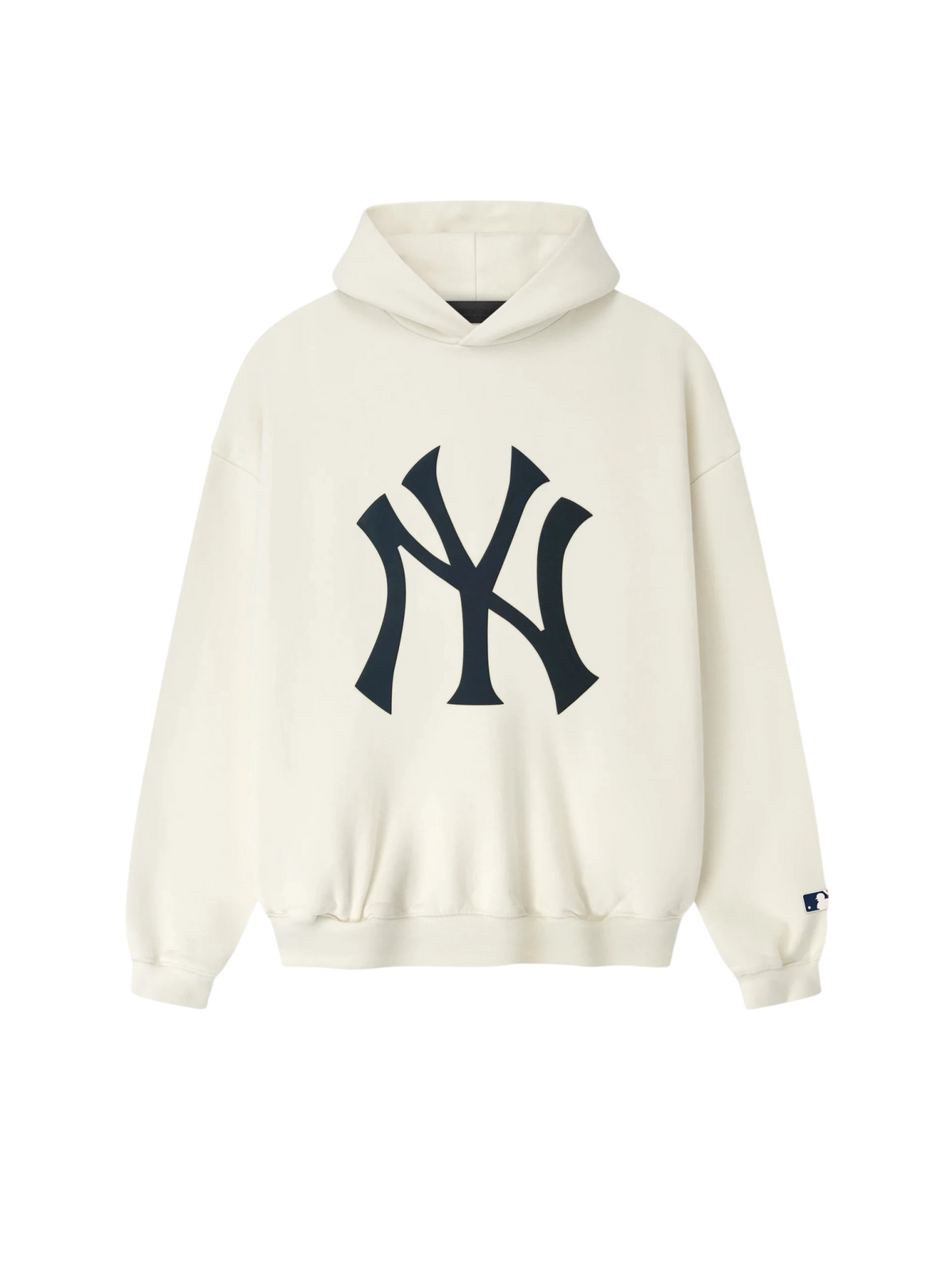 Fear of God Essentials Yankees Sport Hoodie Cream White - Im Your Wardrobe