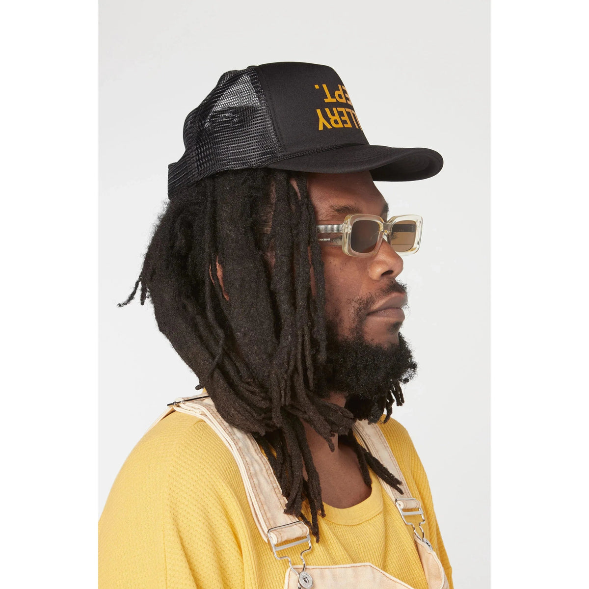 Gallery Dept. Fucked Up Trucker Hat 'Black' - Im Your Wardrobe