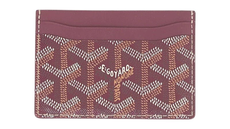 Goyard Saint Sulpice Card Holder 'Bordeaux' - Im Your Wardrobe