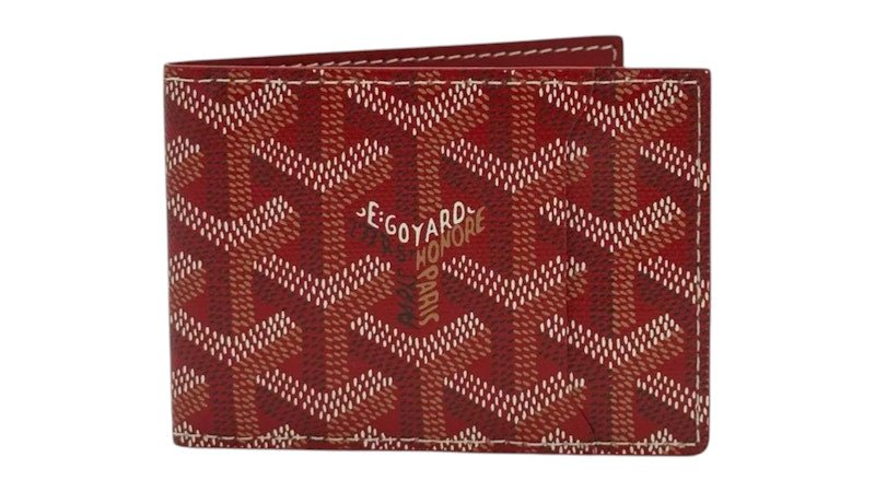 Goyard Victoire Insert Card Holder 'Red' - Im Your Wardrobe