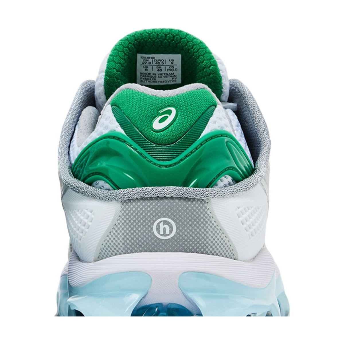 Hidden NY x ASICS Gel-Kinetic 2.0 White Castle Rock back