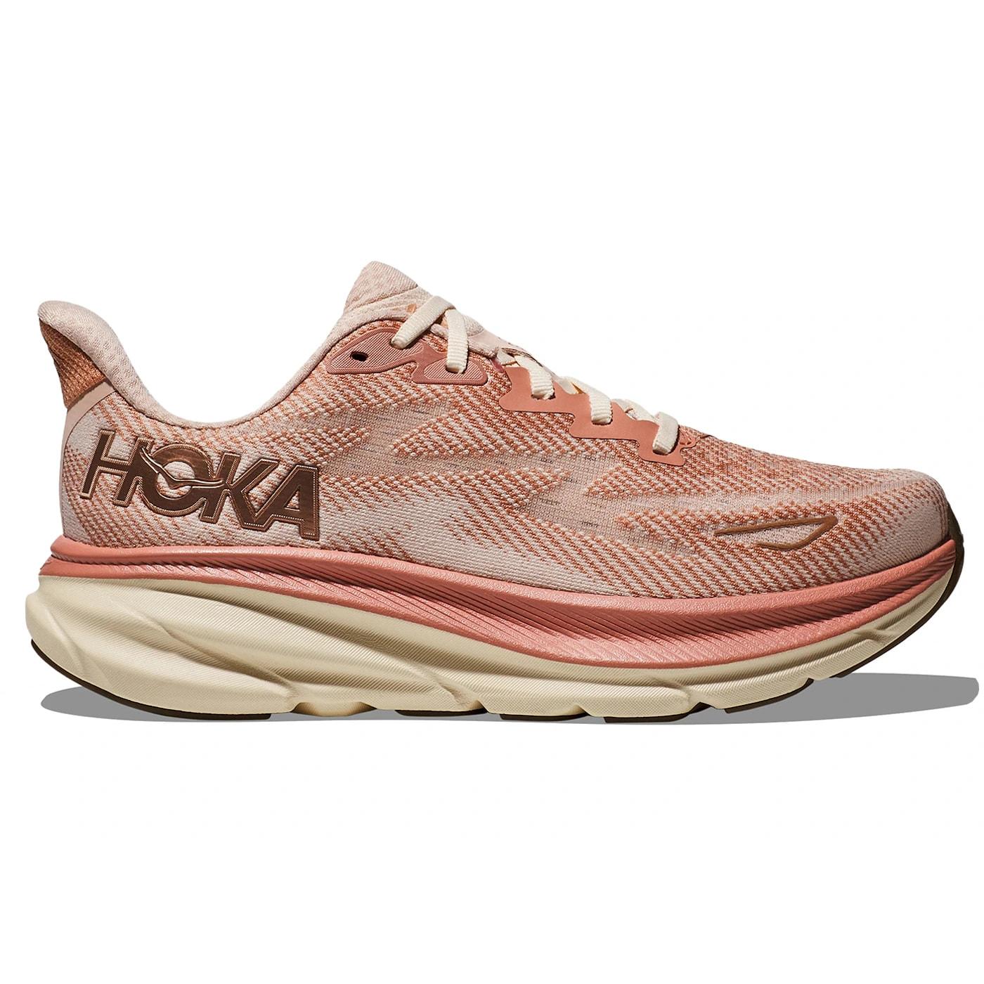 Hoka One One Clifton 9 Sandstone Cream (Women's) - Im Your Wardrobe